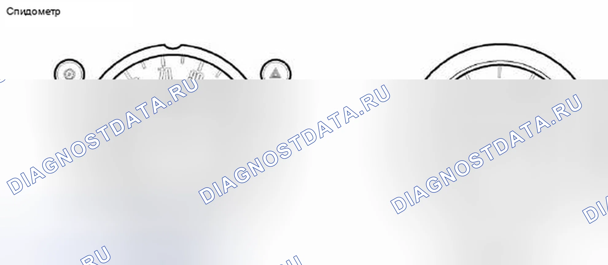 Рис. 135: Тахометр. MINI Cooper S I