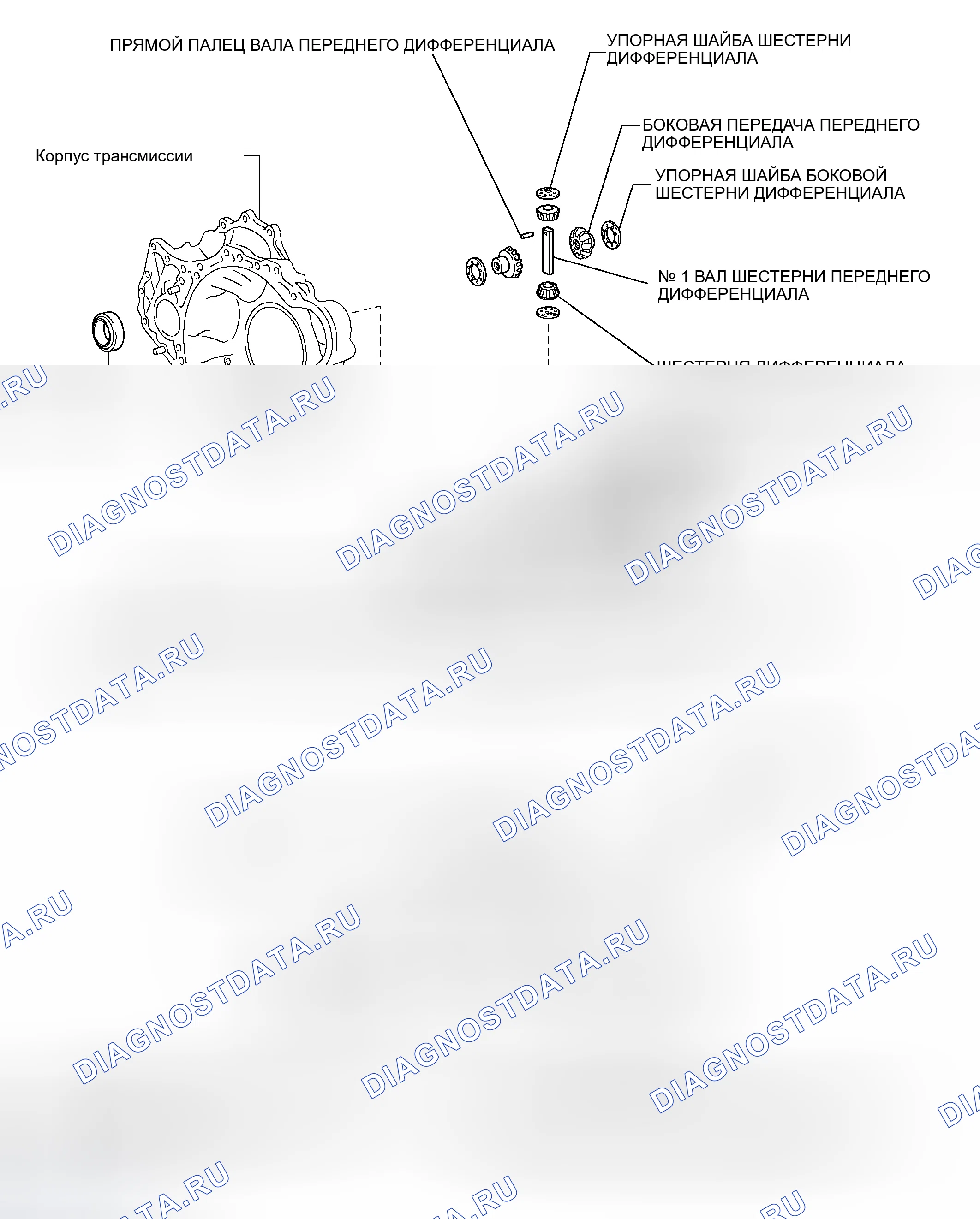 Рис. 524: КОМПОНЕНТЫ. Toyota RAV4 III