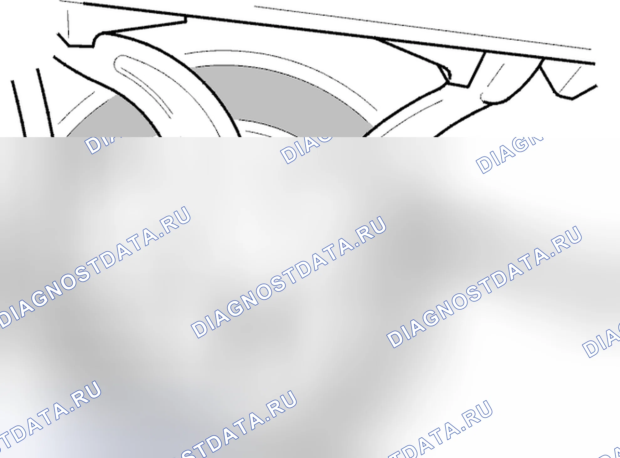 Рис. 6: Снятие транспортных протекторов. Volvo V40 I рестайлинг