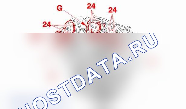 Снятие - установка: ремень ГРМ — b1ek0y6d. Peugeot 406 I