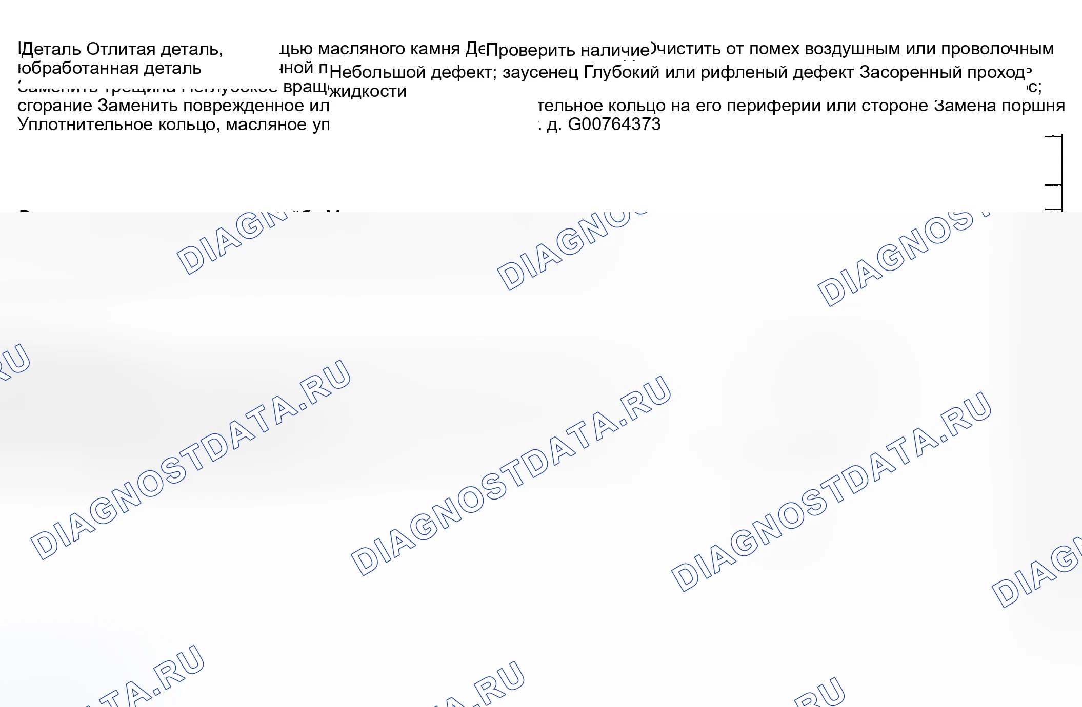 Рис. 171: Таблица проверки и исправления деталей. Suzuki Aerio I