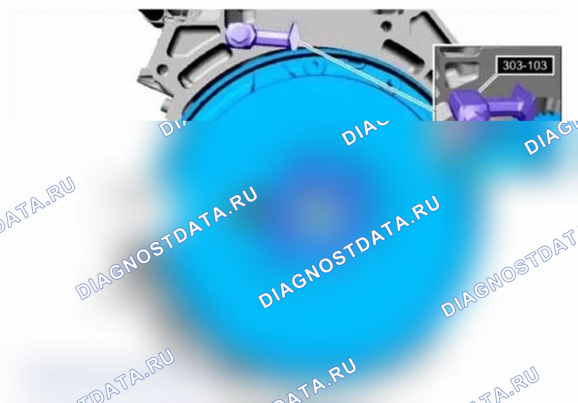 Рис. 230: Удаление. Ford Focus III