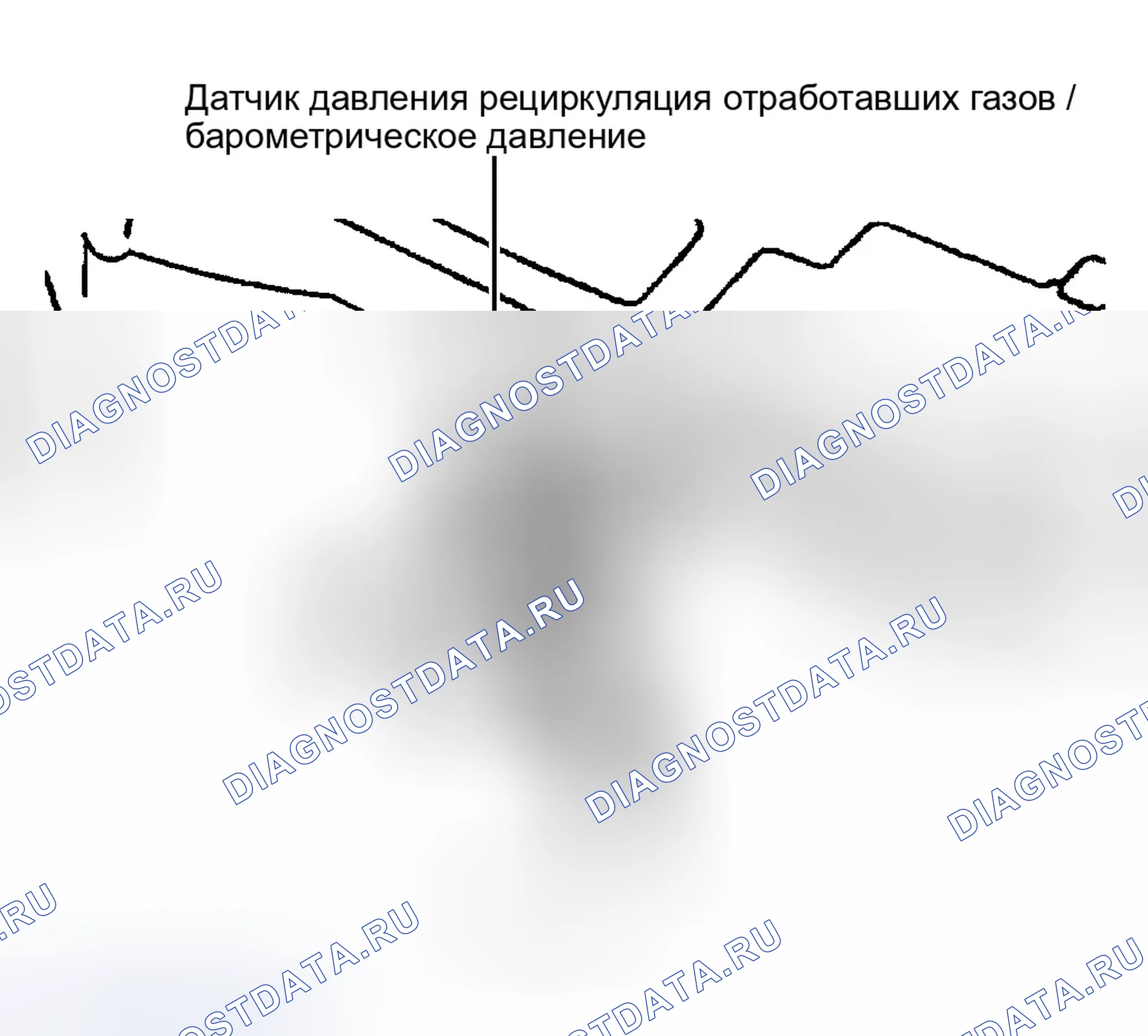 Рис. 5: Задняя часть моторного отсека (6,5 л VIN F). GMC Yukon Denali 