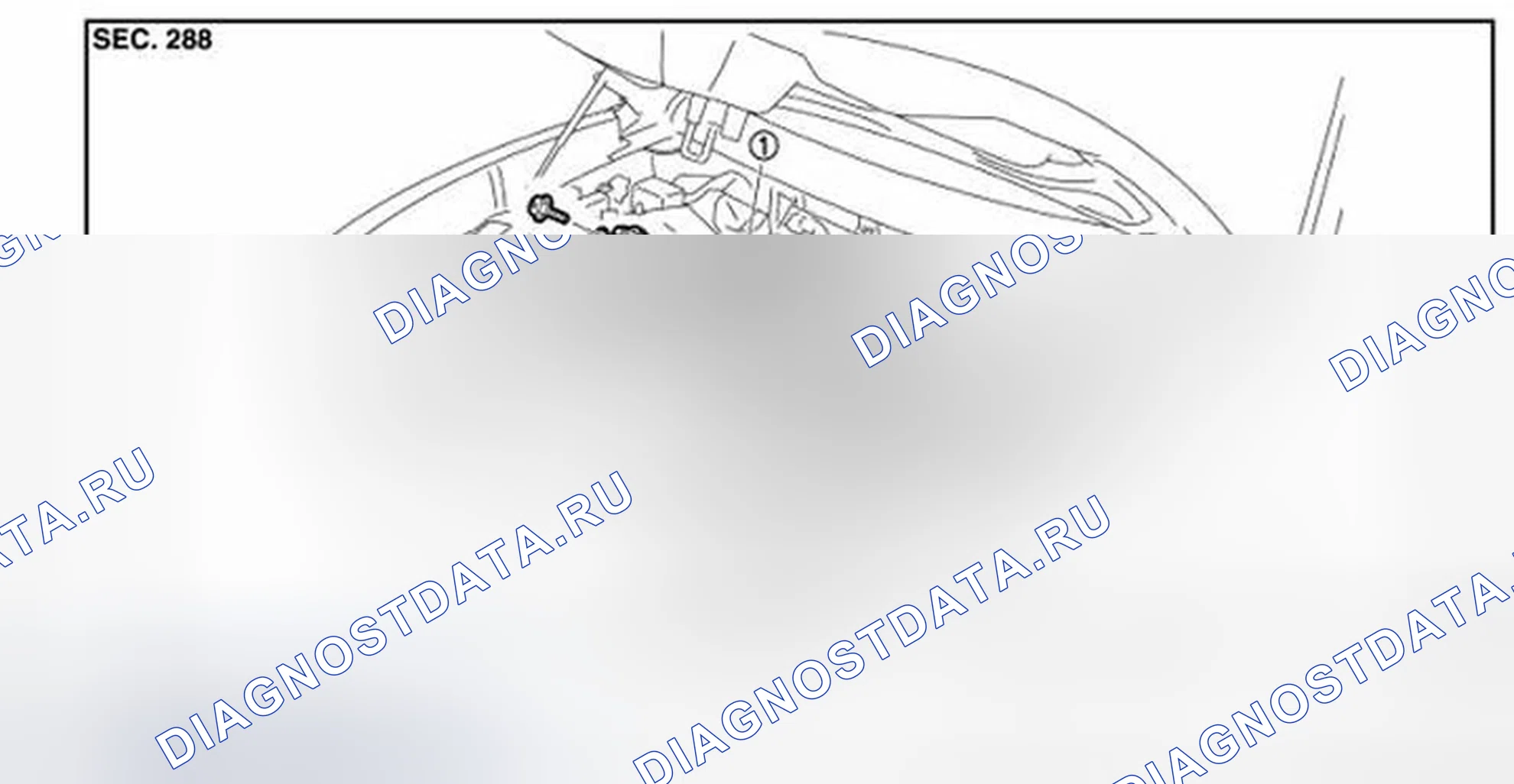 Рис. 38: ДЕМОНТАЖ. Infiniti FX35 II рестайлинг