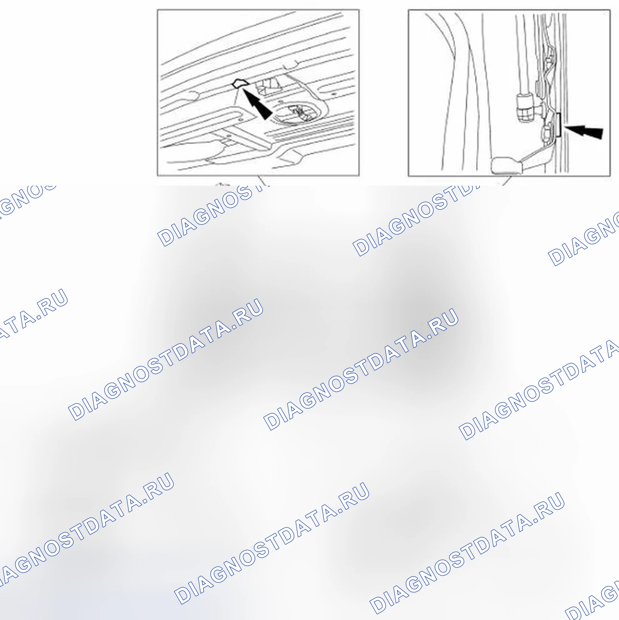 Рис. 39: Размеры заднего проема. Ford Freestyle I