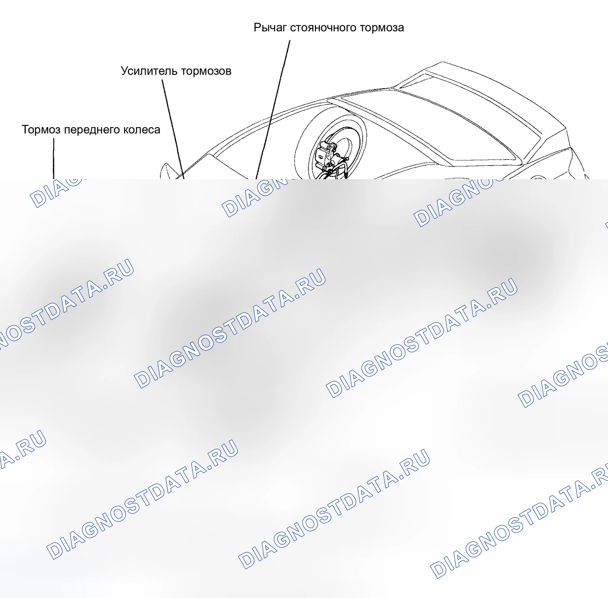 Рис. 1: ИНДЕКС РАЗМЕЩЕНИЯ КОМПОНЕНТОВ. Hyundai Tiburon II рестайлинг