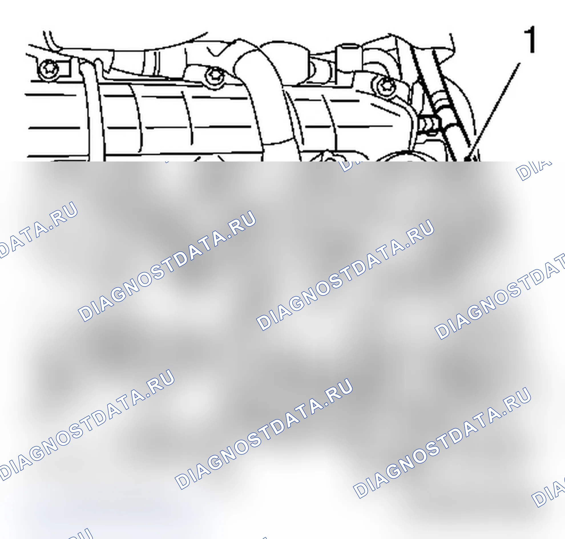 Заменить возвратный топливопровод. Opel Zafira B
