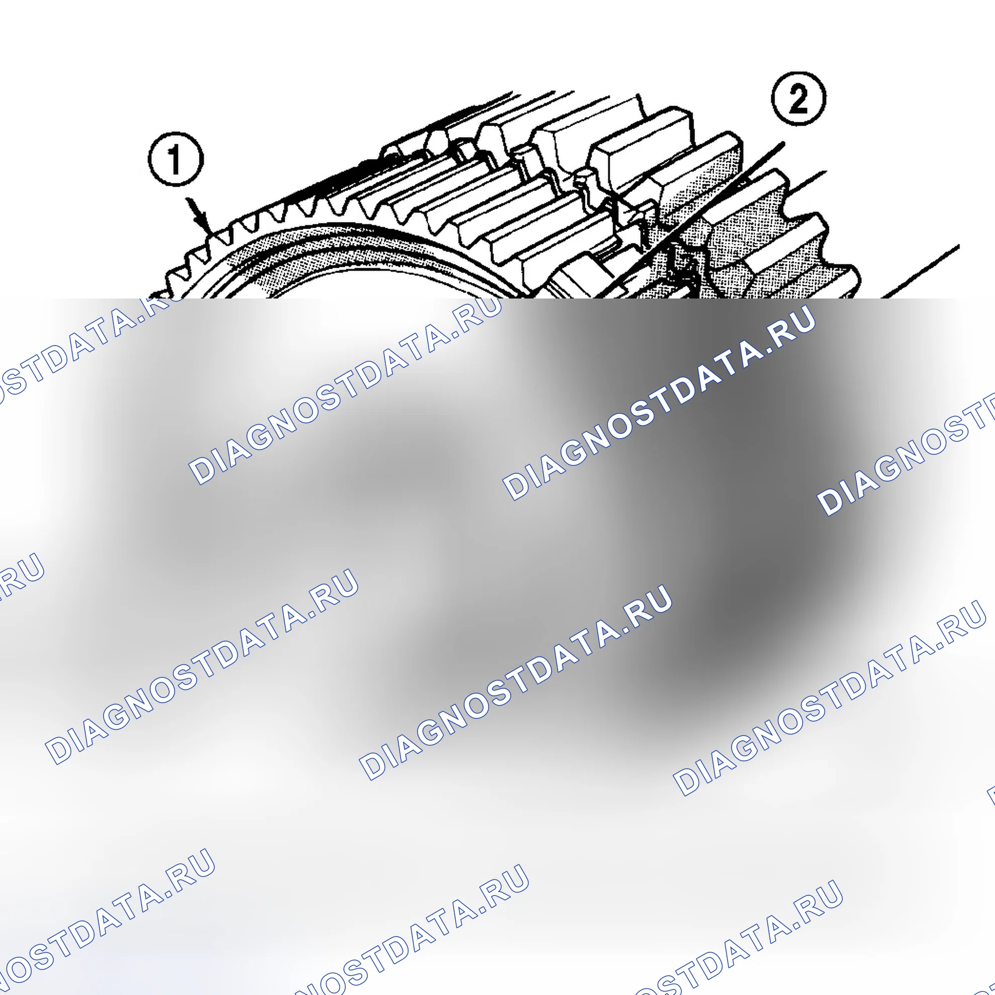Рис. 100: ГЛАВНЫЙ ВАЛ. Dodge Cab & Chassis R3500 