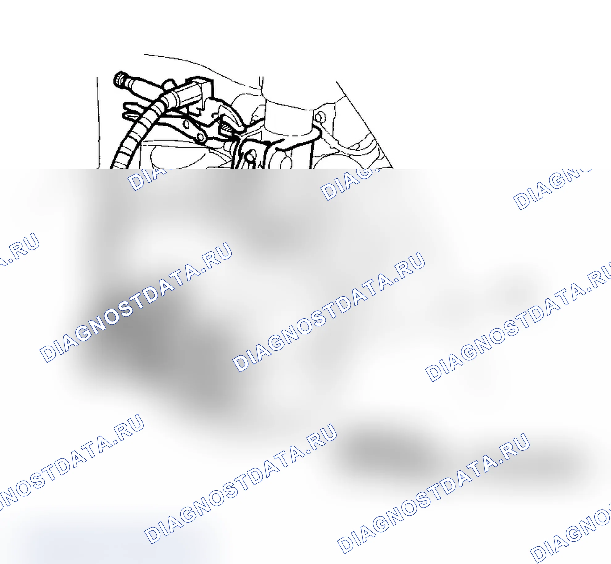 Рис. 16: Проверка люфта конца подшипника колеса. Acura RSX I