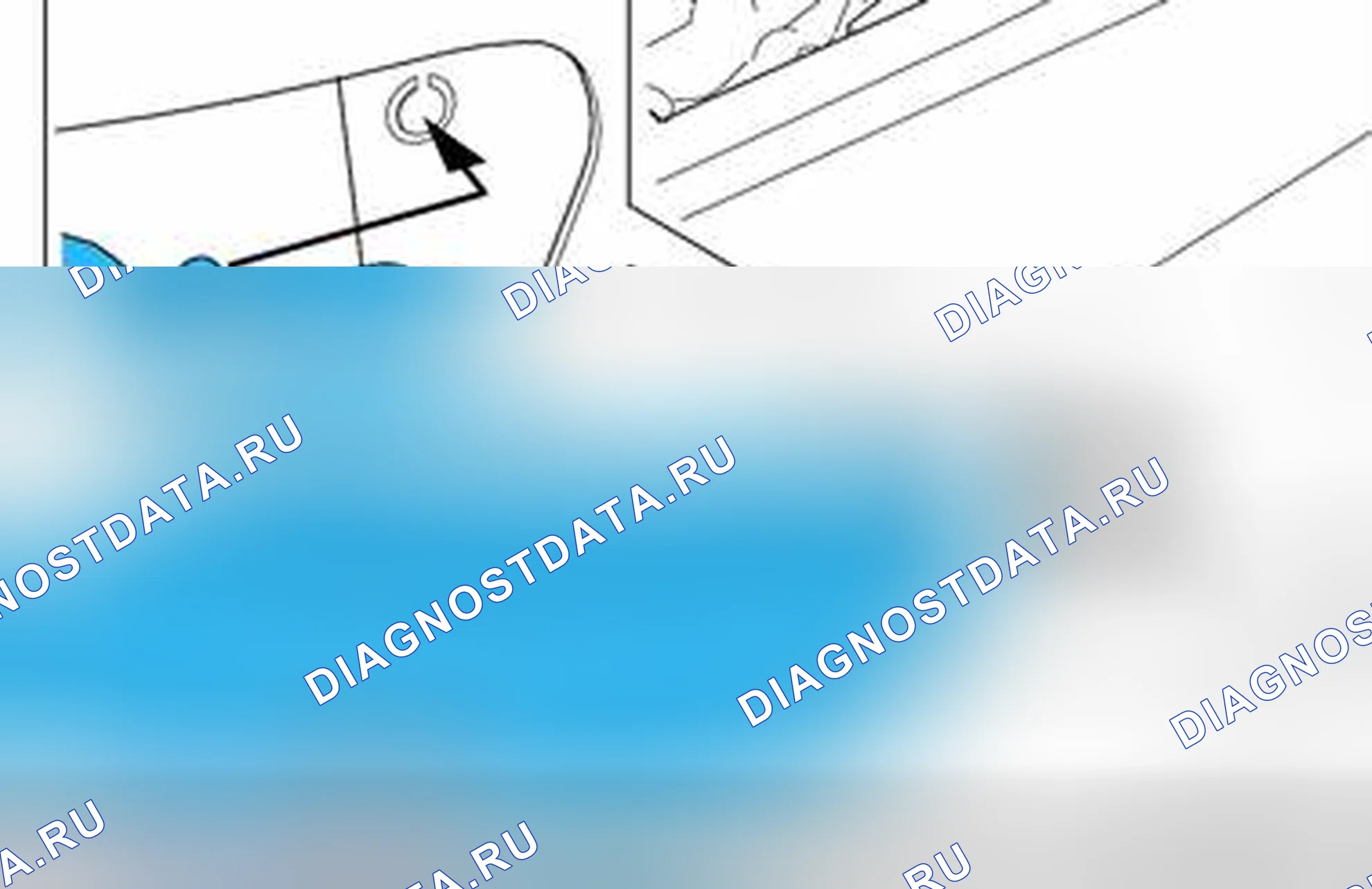 Рис. 30: УСТАНОВКА. Volvo V50 I рестайлинг