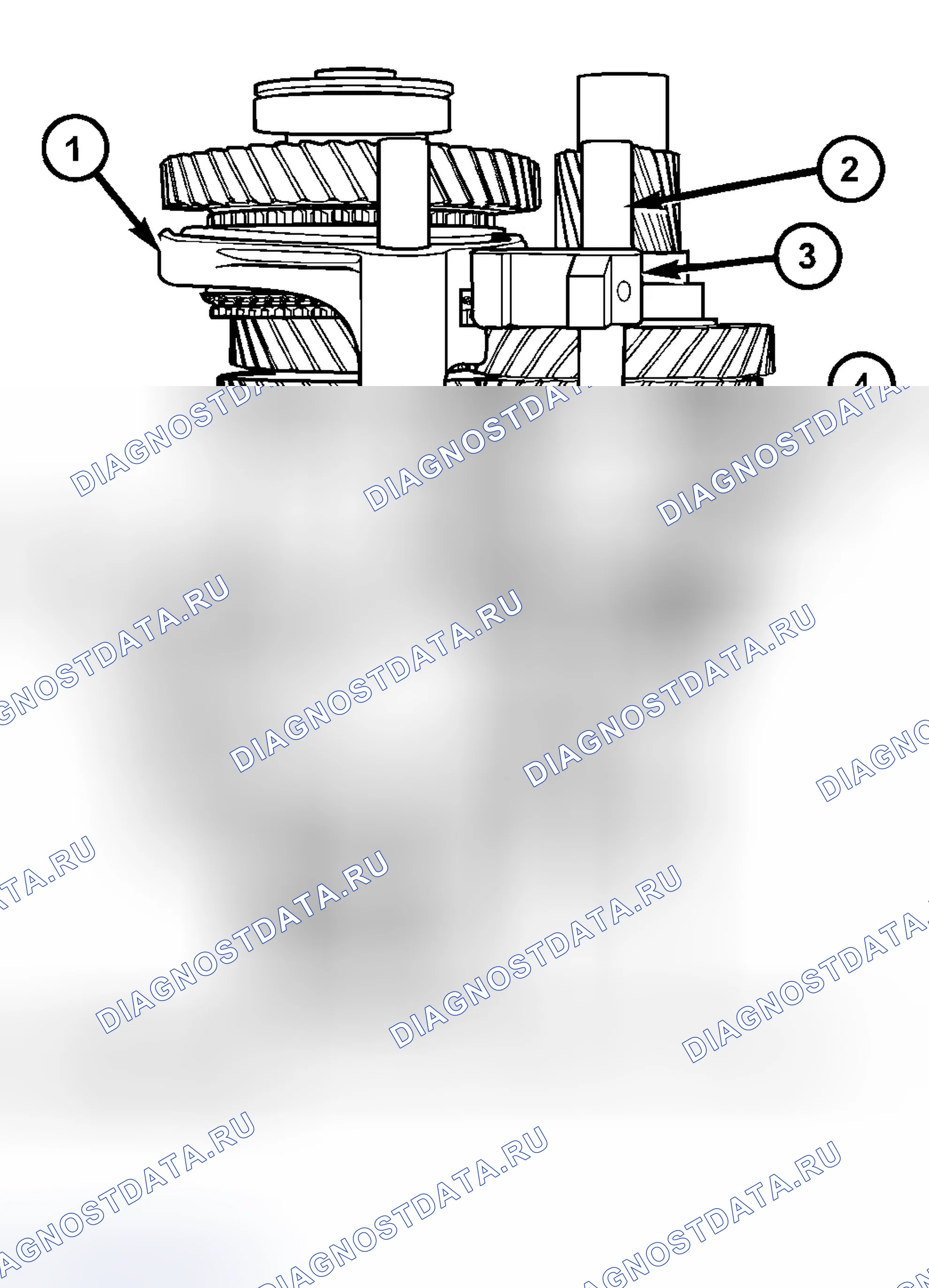 Рис. 63: ОПИСАНИЕ механической трансмиссии (мкпп). Dodge Grand Caravan IV