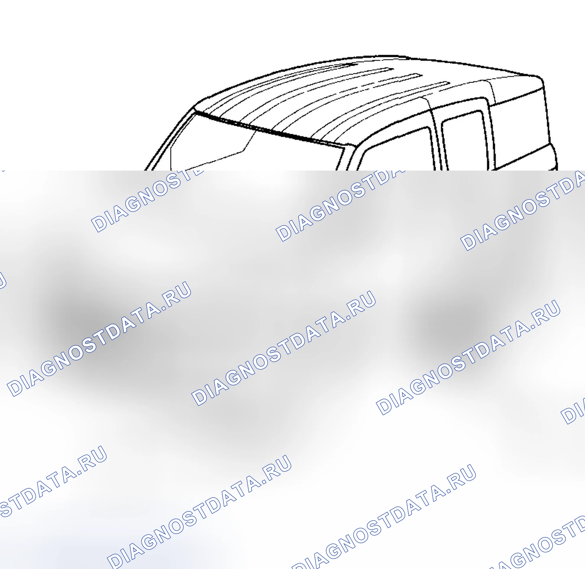 Рис. 67: Замедление на передачах переднего хода (режим 2WD). Honda Element YH2