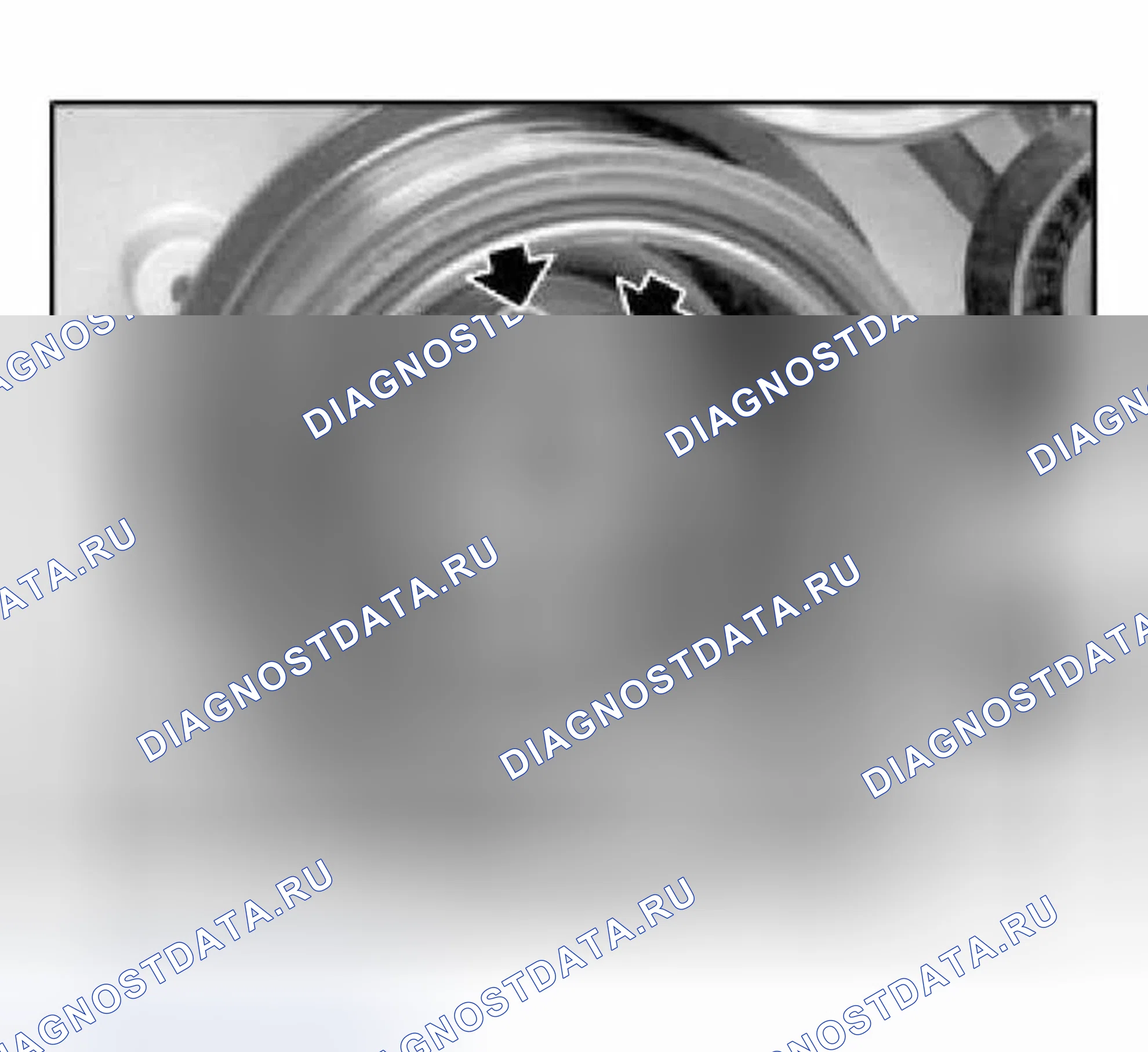 Рис. 448: 11 23 010 Демонтаж и установка/замена виброгасителя (N62). BMW X5 E53 рестайлинг