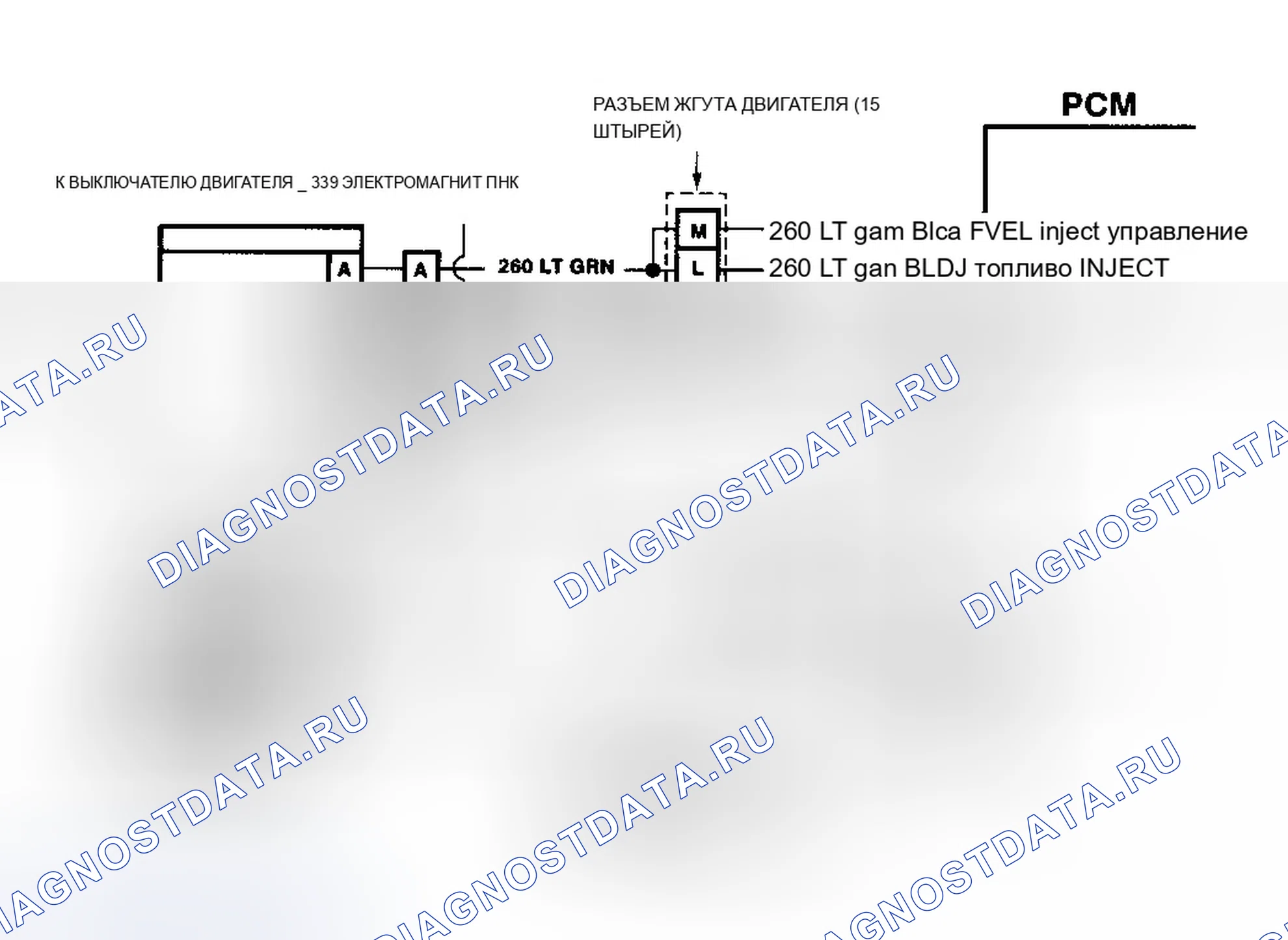 Рис. 683: Схема расшифровка кода ошибки P1216. Chevrolet Chevy Van G3500 