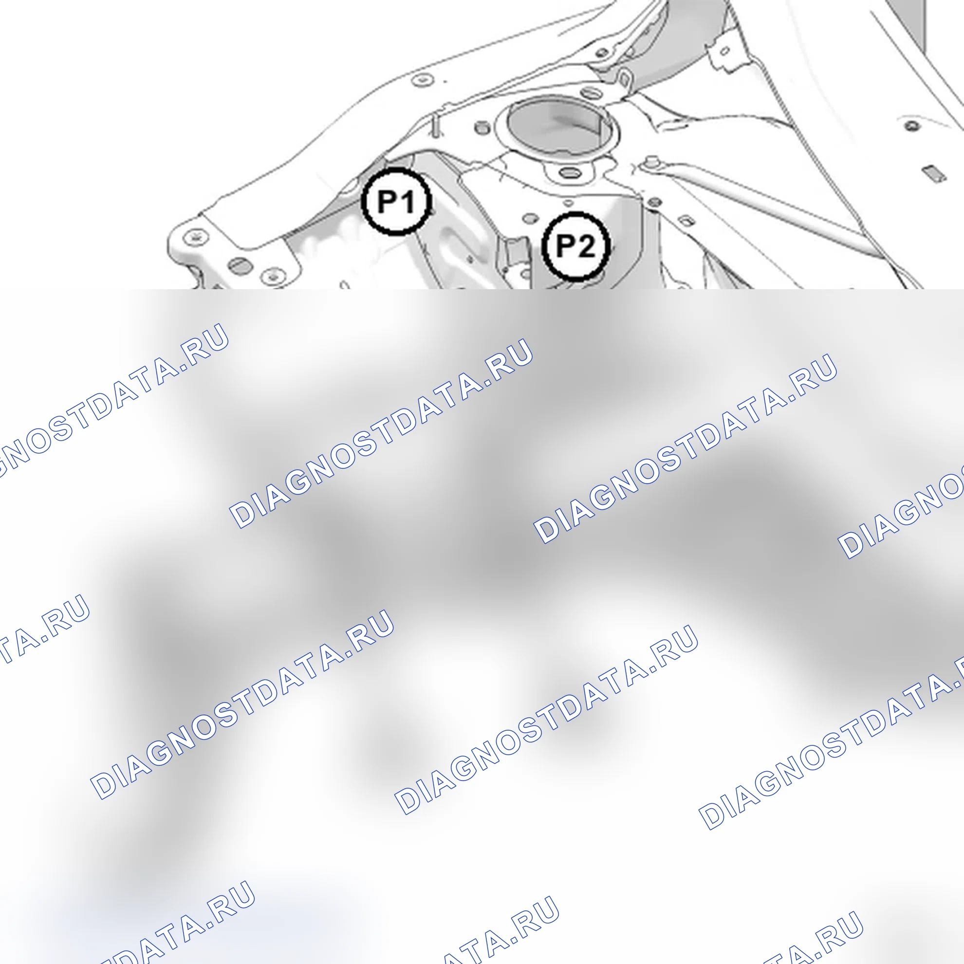 Описание кузовных компонентов, устанавливаемых на ремонтный стенд. Renault Clio III