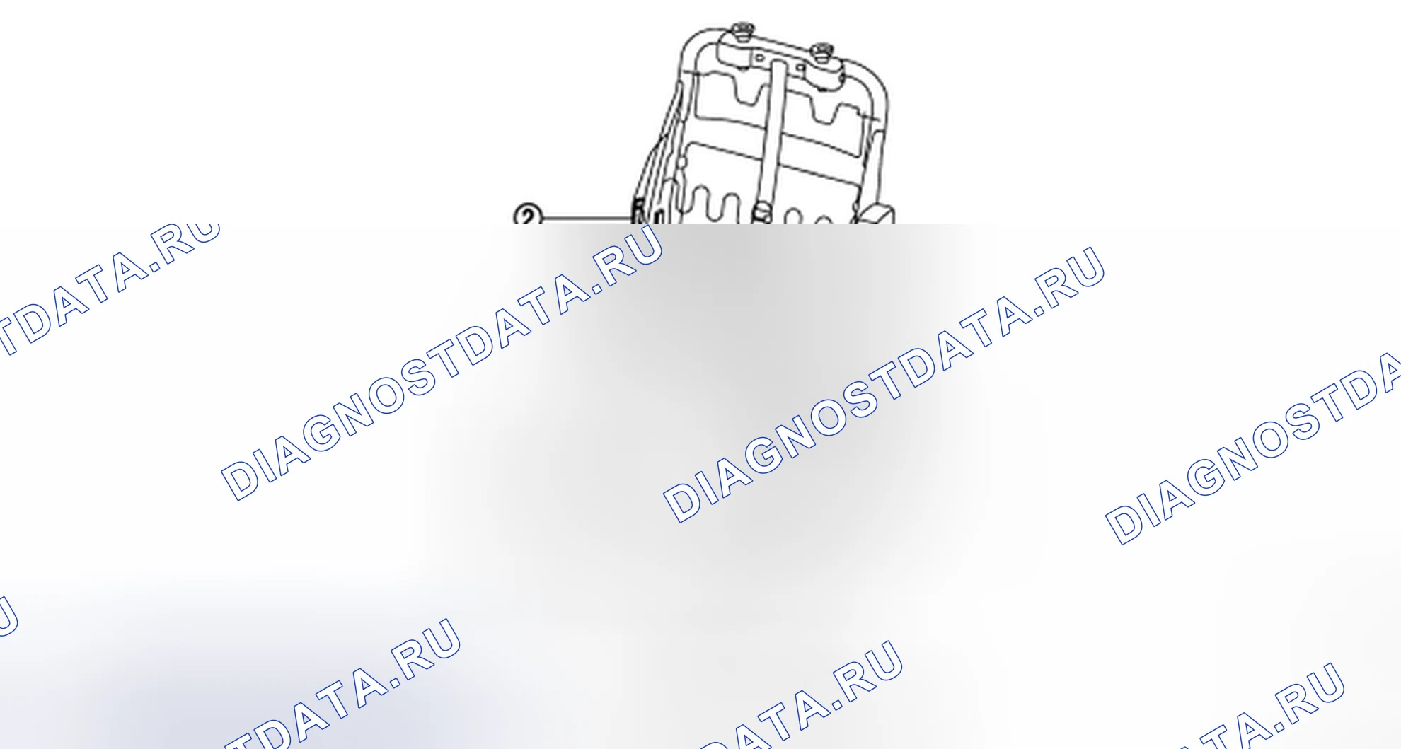 Рис. 85: Расположение компонентов. Infiniti G35 IV