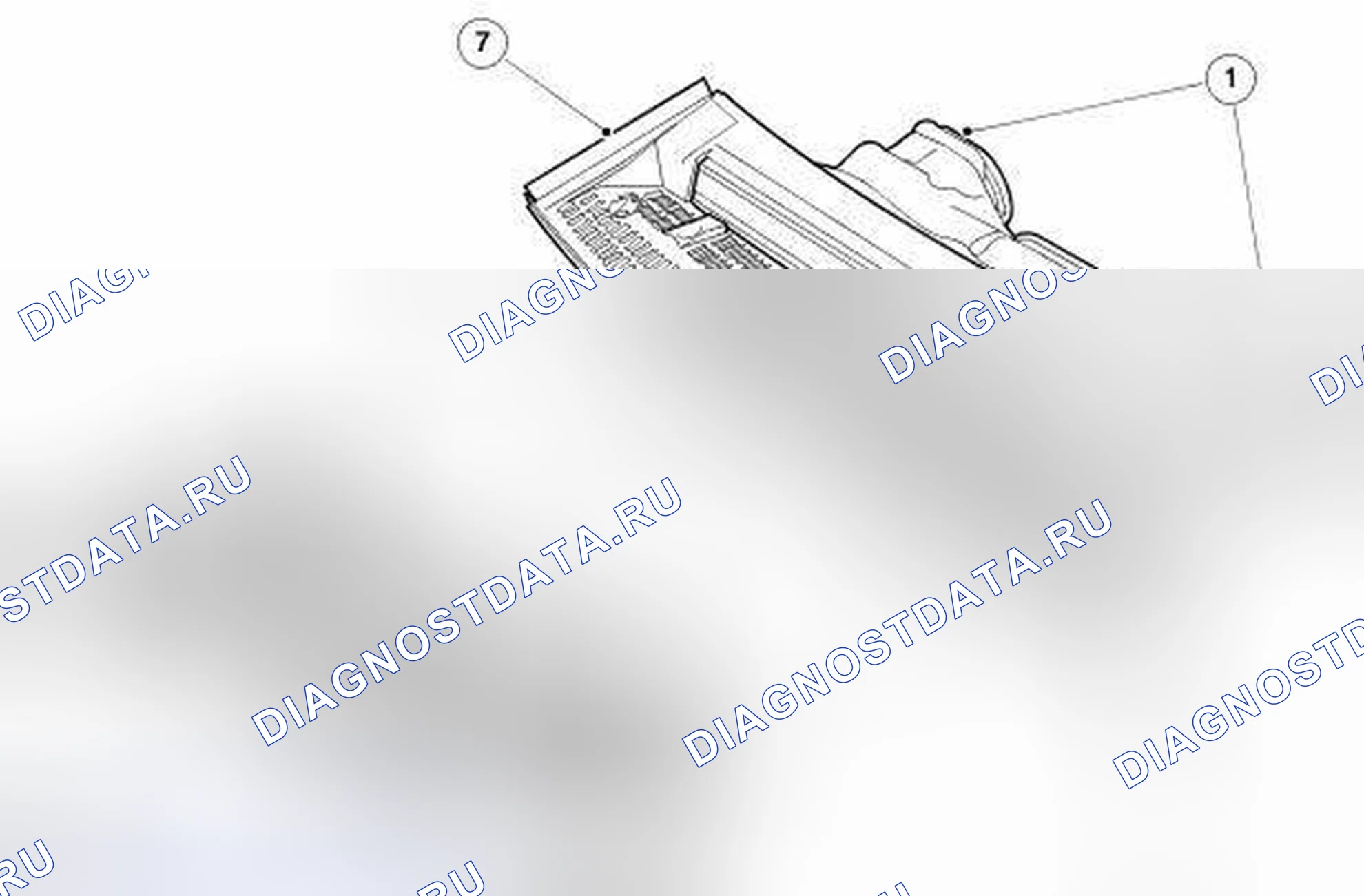 Рис. 13: ВОЗДУШНЫЙ ФИЛЬТР КАБИНЫ. Land Rover Range Rover L322