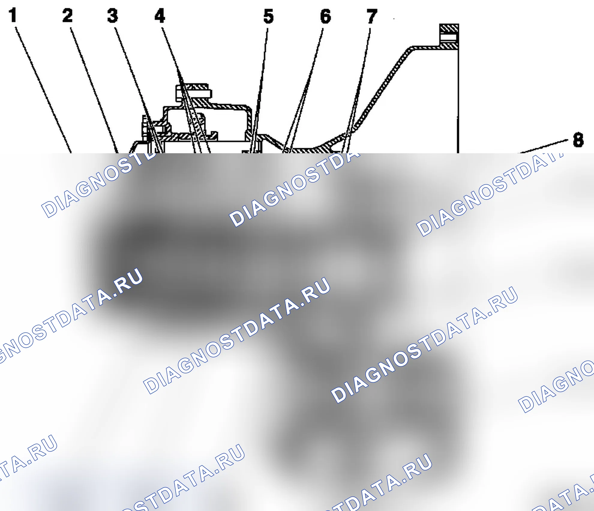 Механическая коробка передач F17. Opel Vectra B
