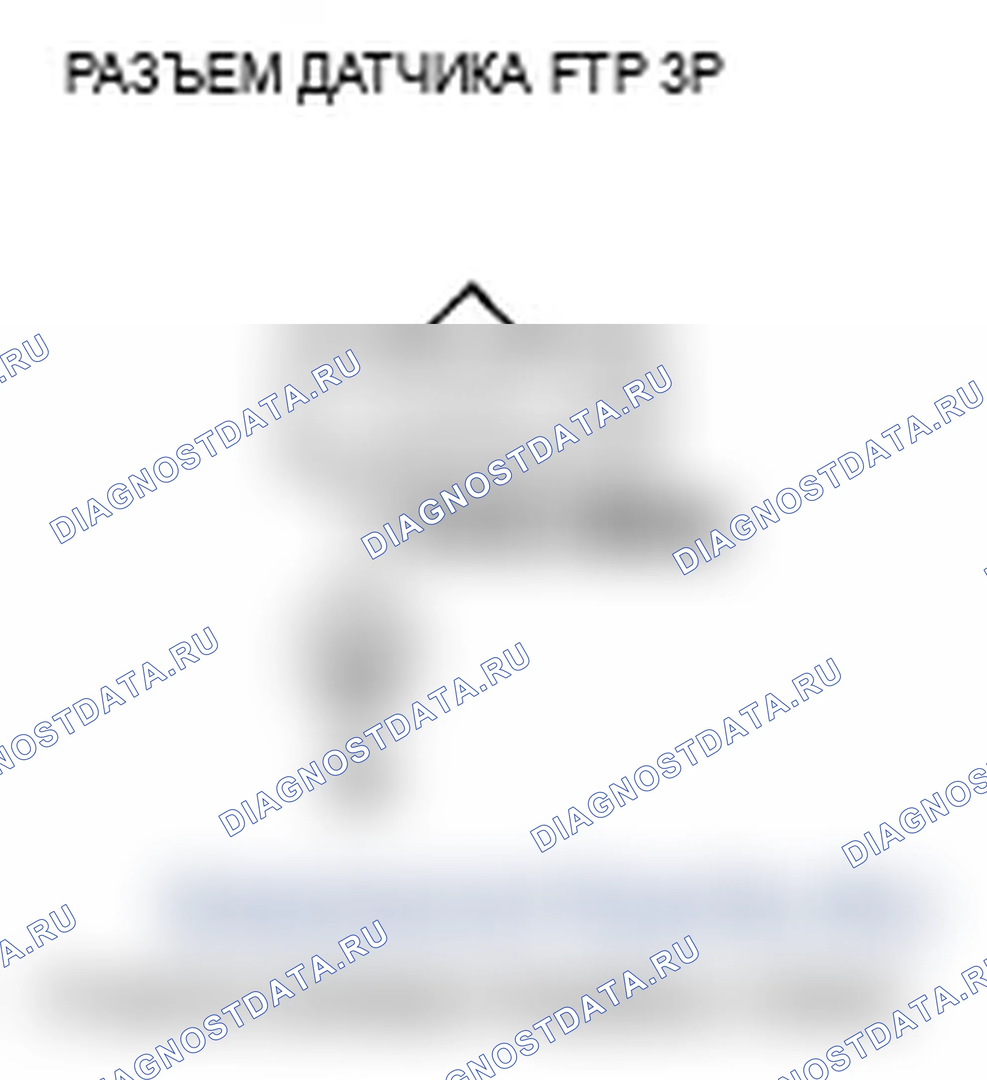 Рис. 104: P0452 расшифровка кода ошибки: низковольтная цепь датчика FTP. Acura RDX I