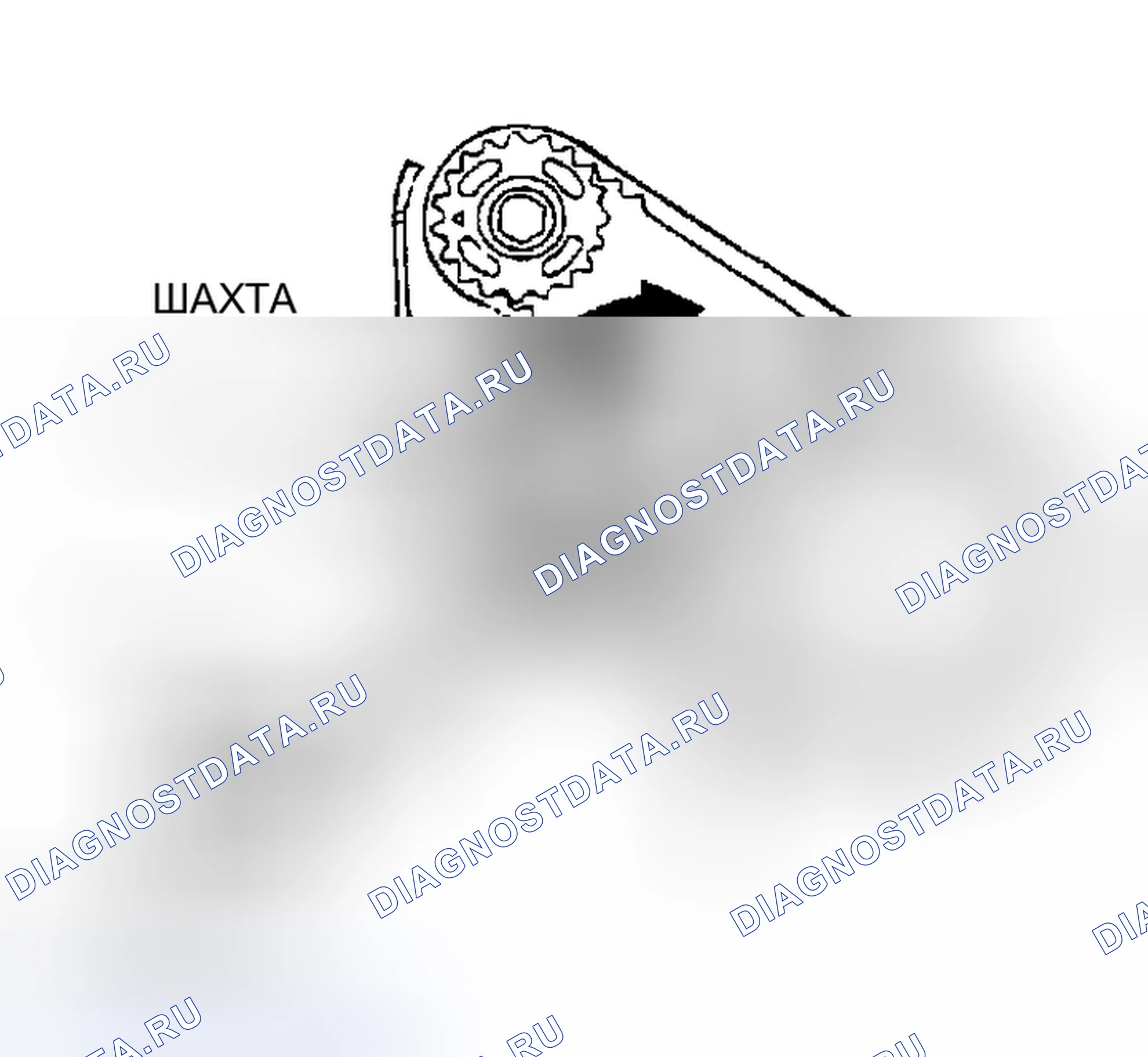 Рис. 66: > > C < < РЕГУЛИРОВКА НАТЯЖЕНИЯ РЕМНЯ ГРМ " B ". Honda CR-X II