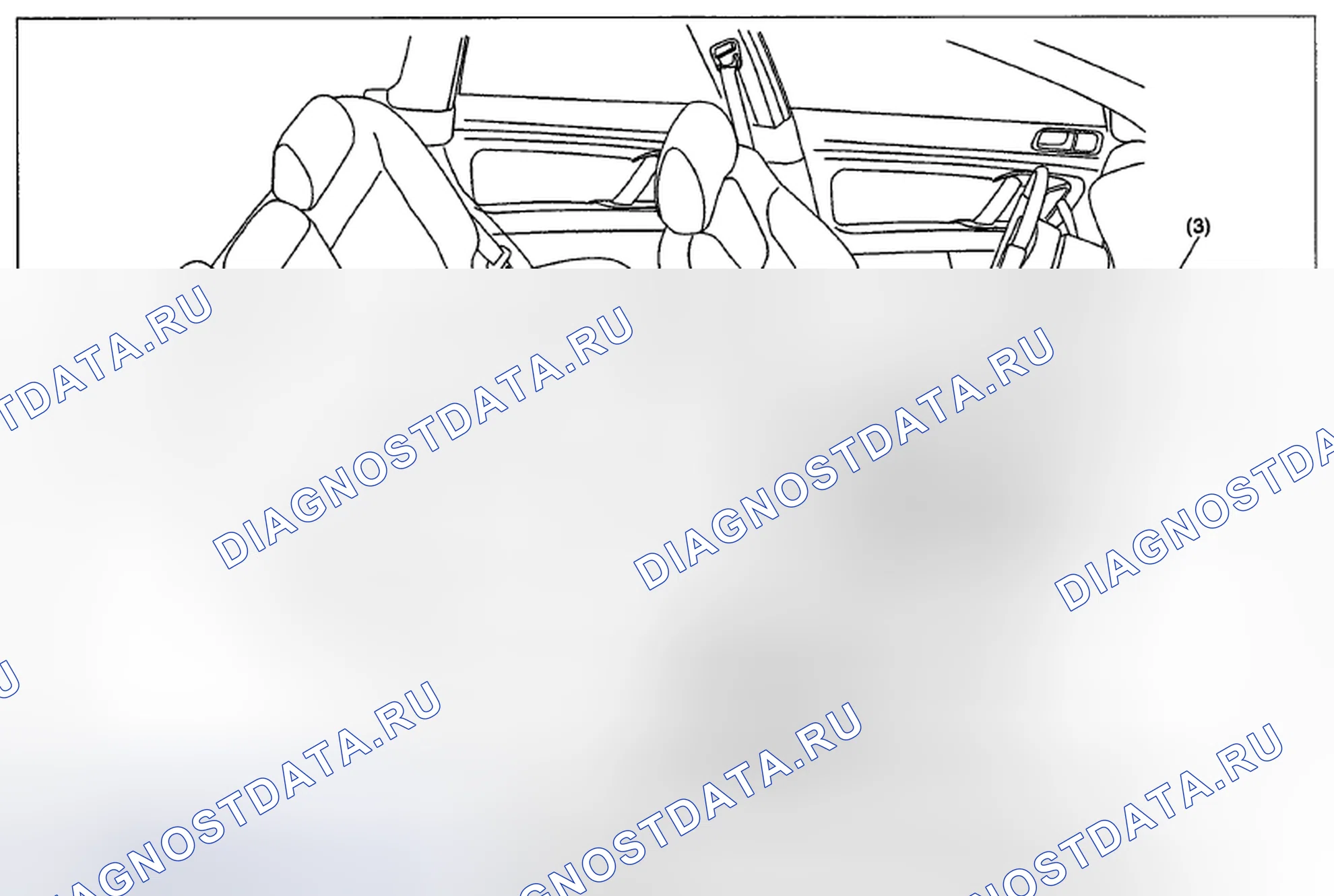 Рис. 245: РАСПОЛОЖЕНИЕ. Subaru Impreza WRX STI GR