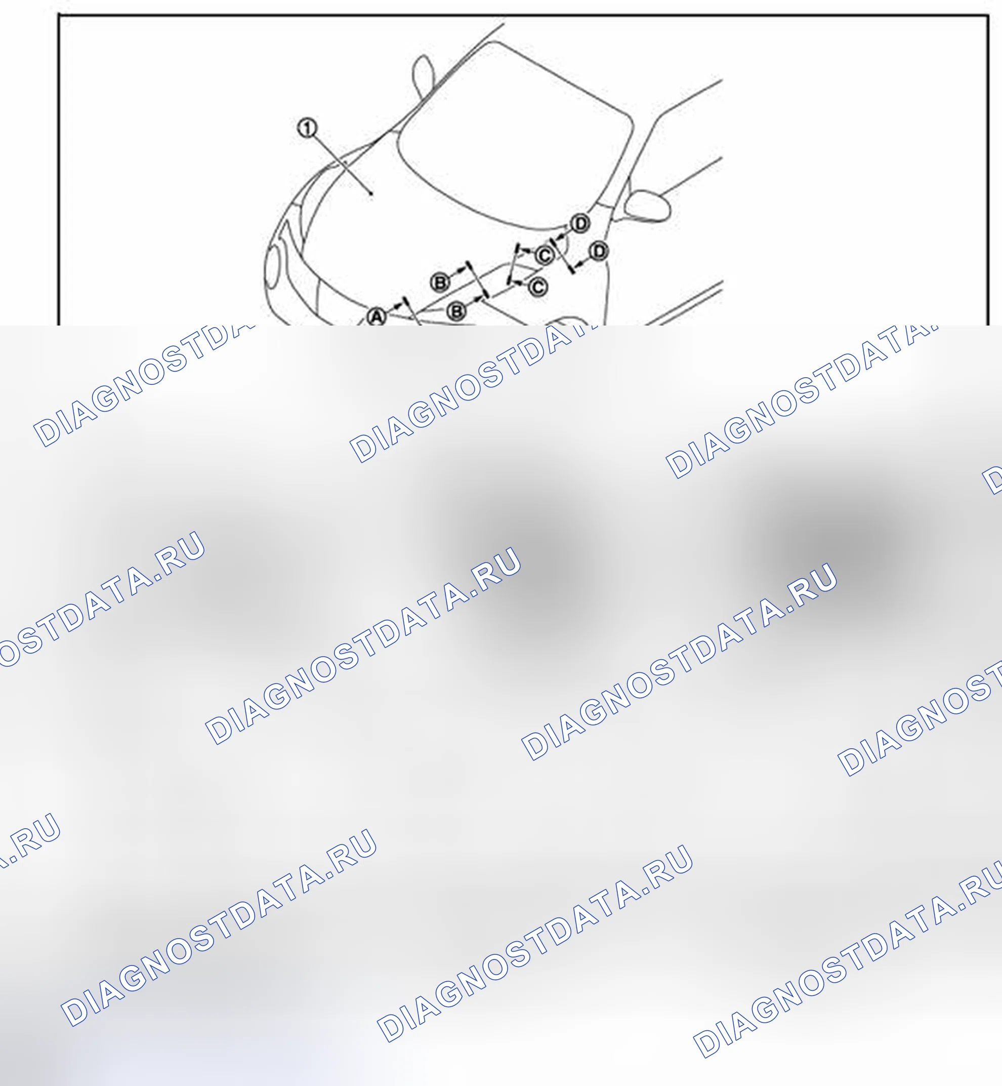 Рис. 127: ШАРНИР КАПОТА: Регулировка. BMW 4 серия F32/F33 рестайлинг