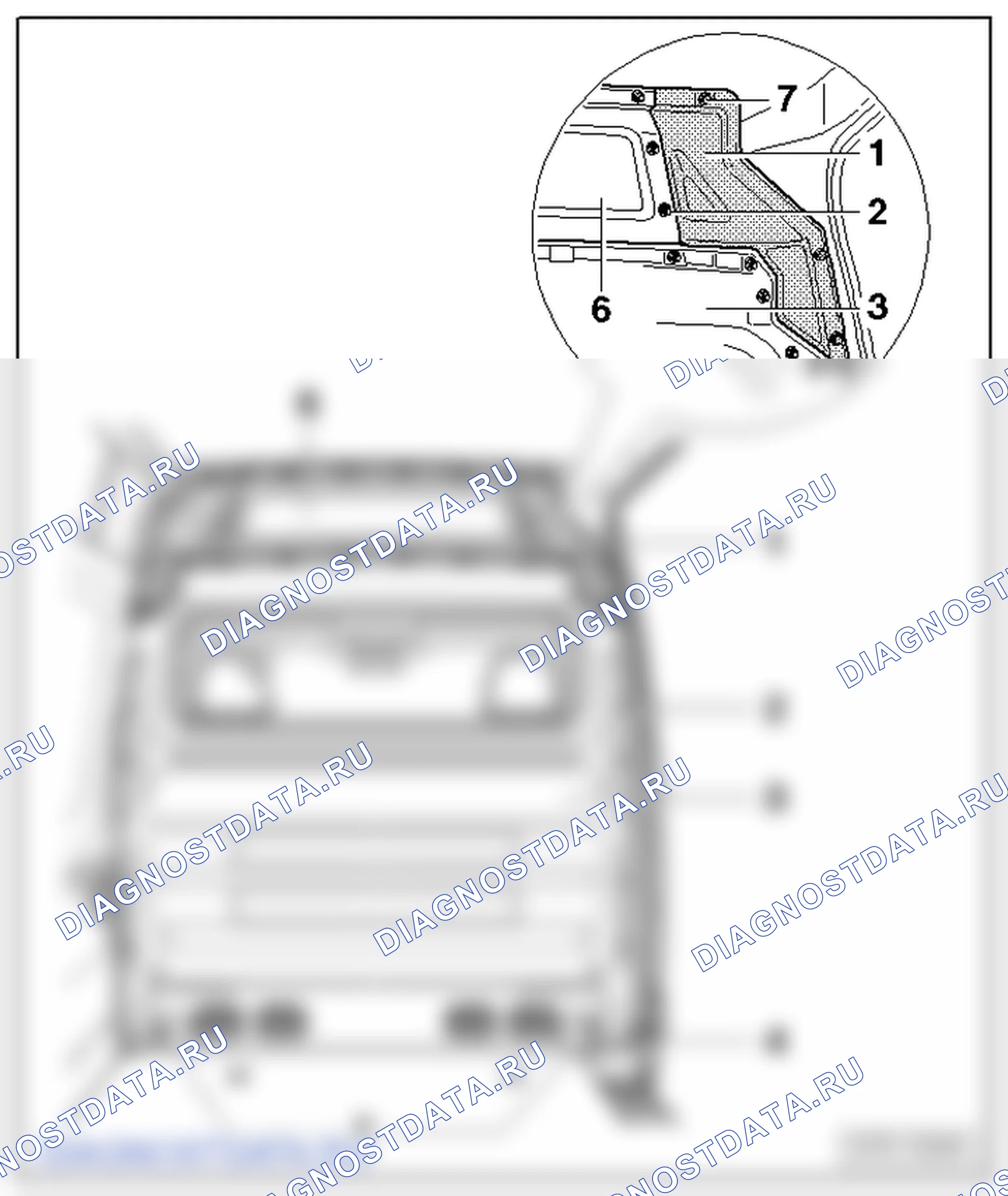Перегородка. Volkswagen Crafter I