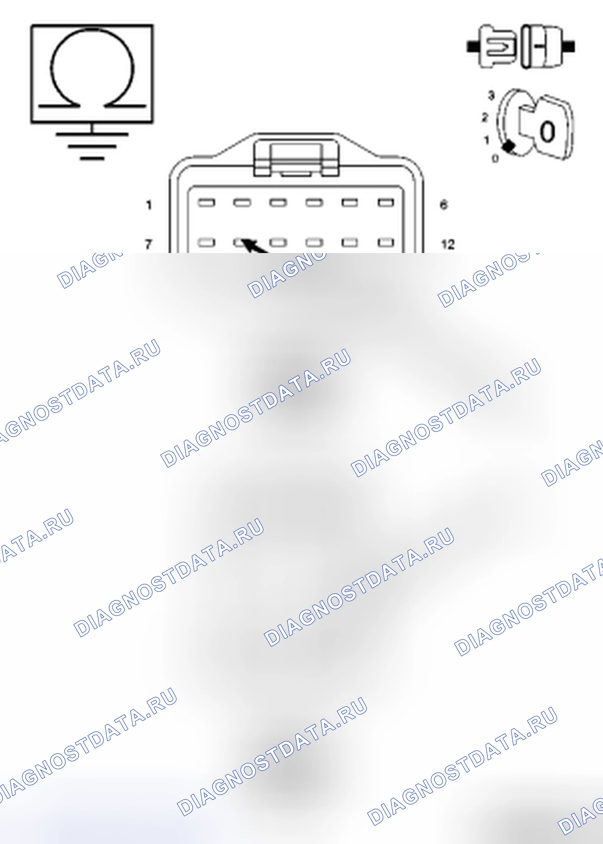 Рис. 208: Диагностический тест. Dodge Cab & Chassis R3500 HD 
