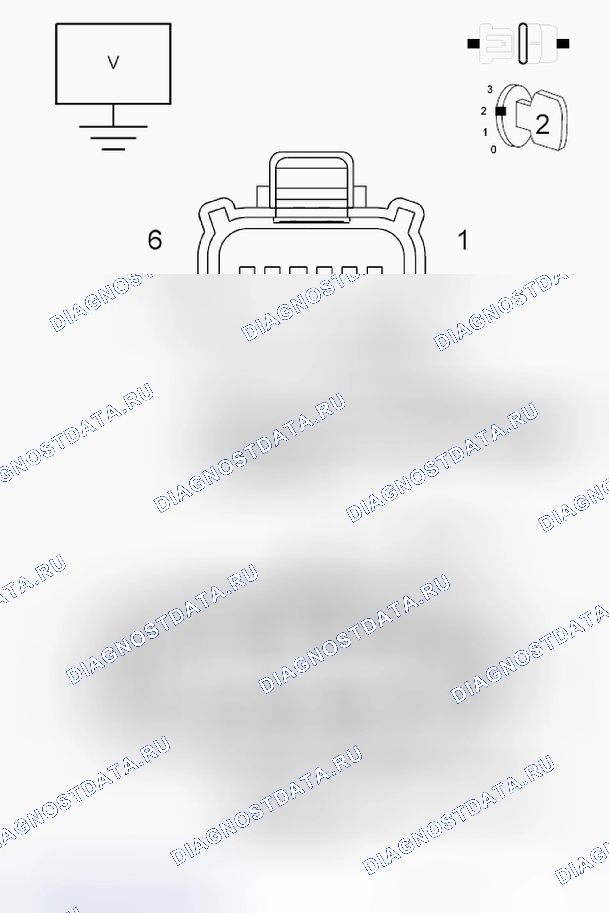 Рис. 2: ДИАГНОСТИЧЕСКИЙ ТЕСТ. Jeep Grand Cherokee WK2