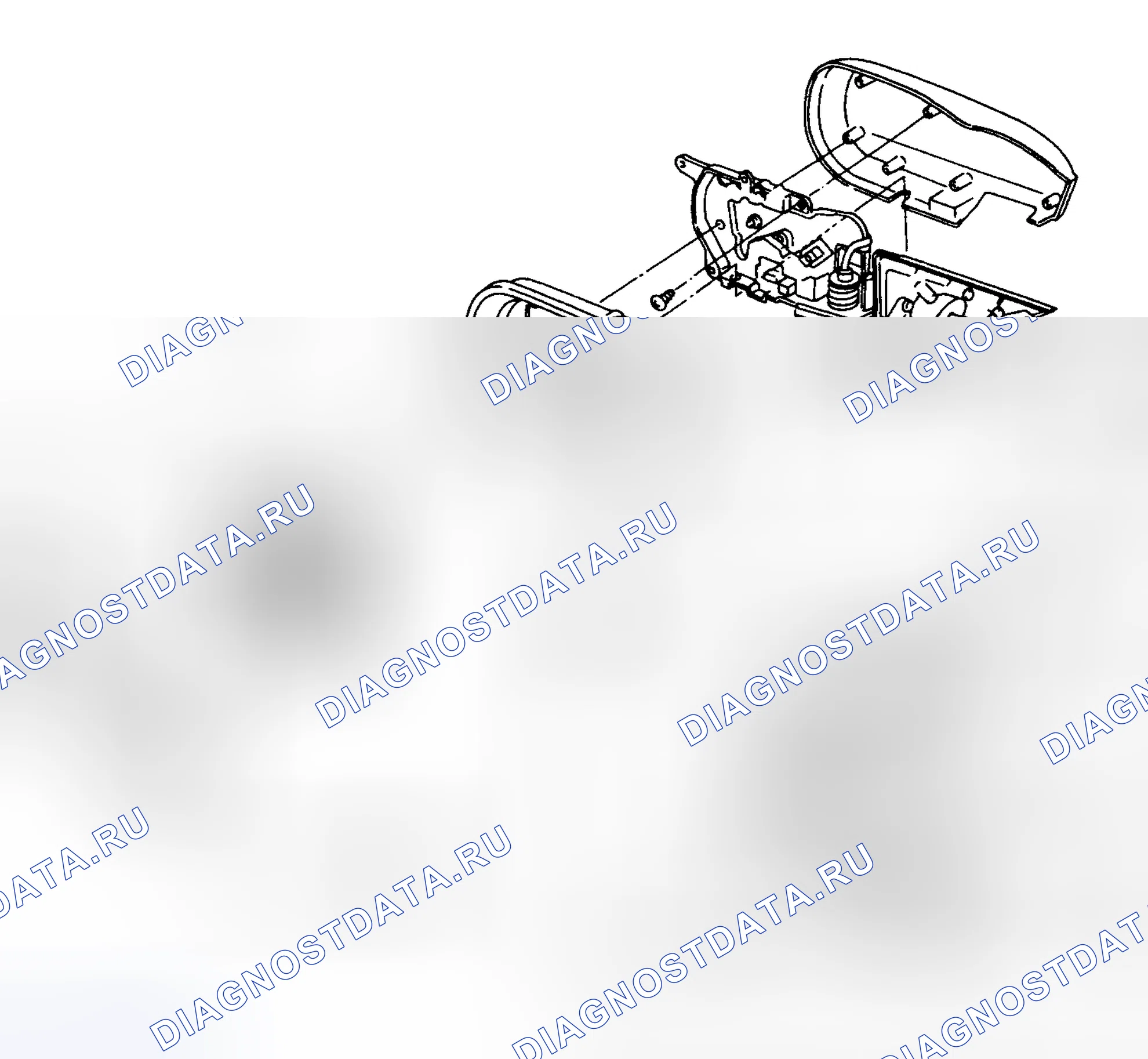 Рис. 2: РАСПОЛОЖЕНИЕ КОМПОНЕНТОВ. Mercedes-Benz CLS-класс C218/X218