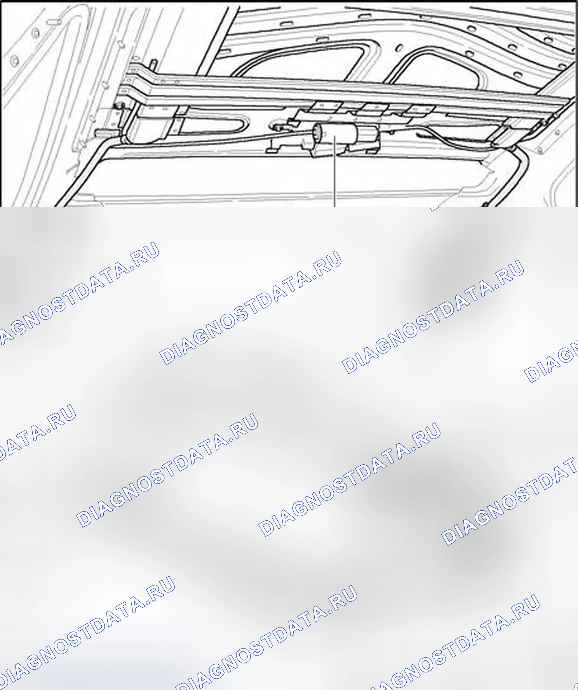 Рис. 118: Люковая рама, снятие и установка. Audi A8 D3 рестайлинг 2