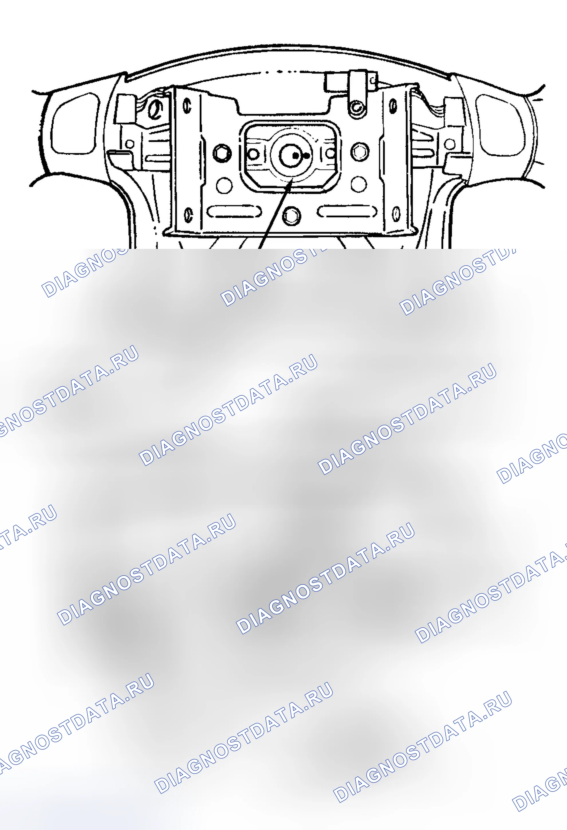Рис. 32: Демонтаж. Isuzu Trooper II