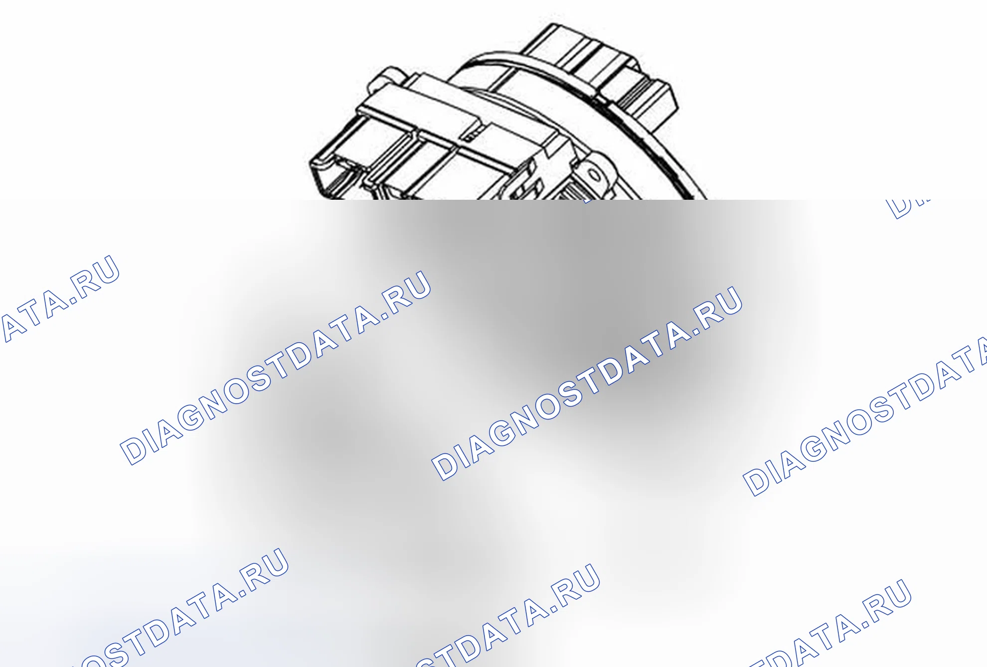 Рис. 6: Замена датчика угла поворота рулевого колеса. Chevrolet Equinox II