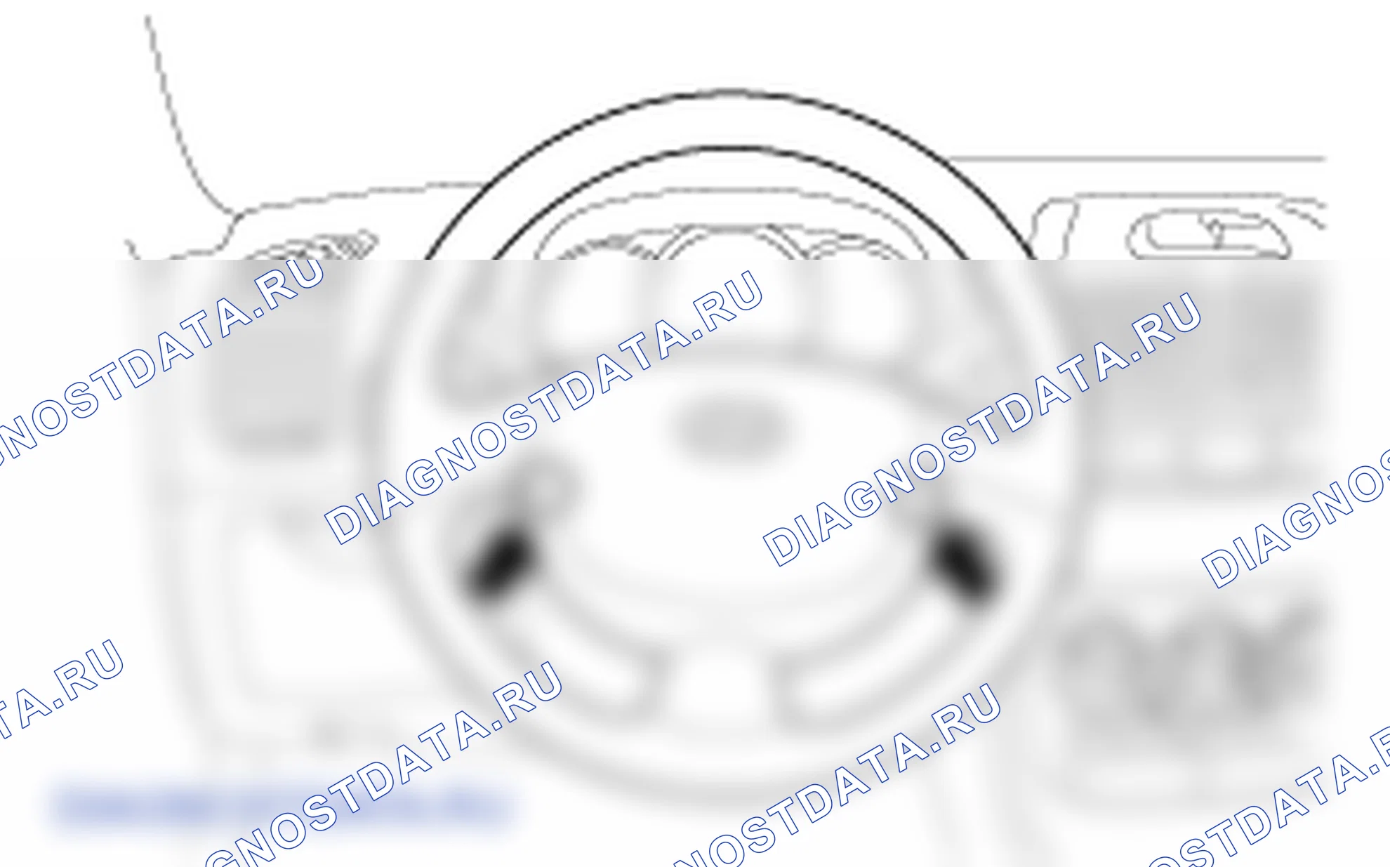 Снятие рулевой колонки / вал. Hyundai Accent LC