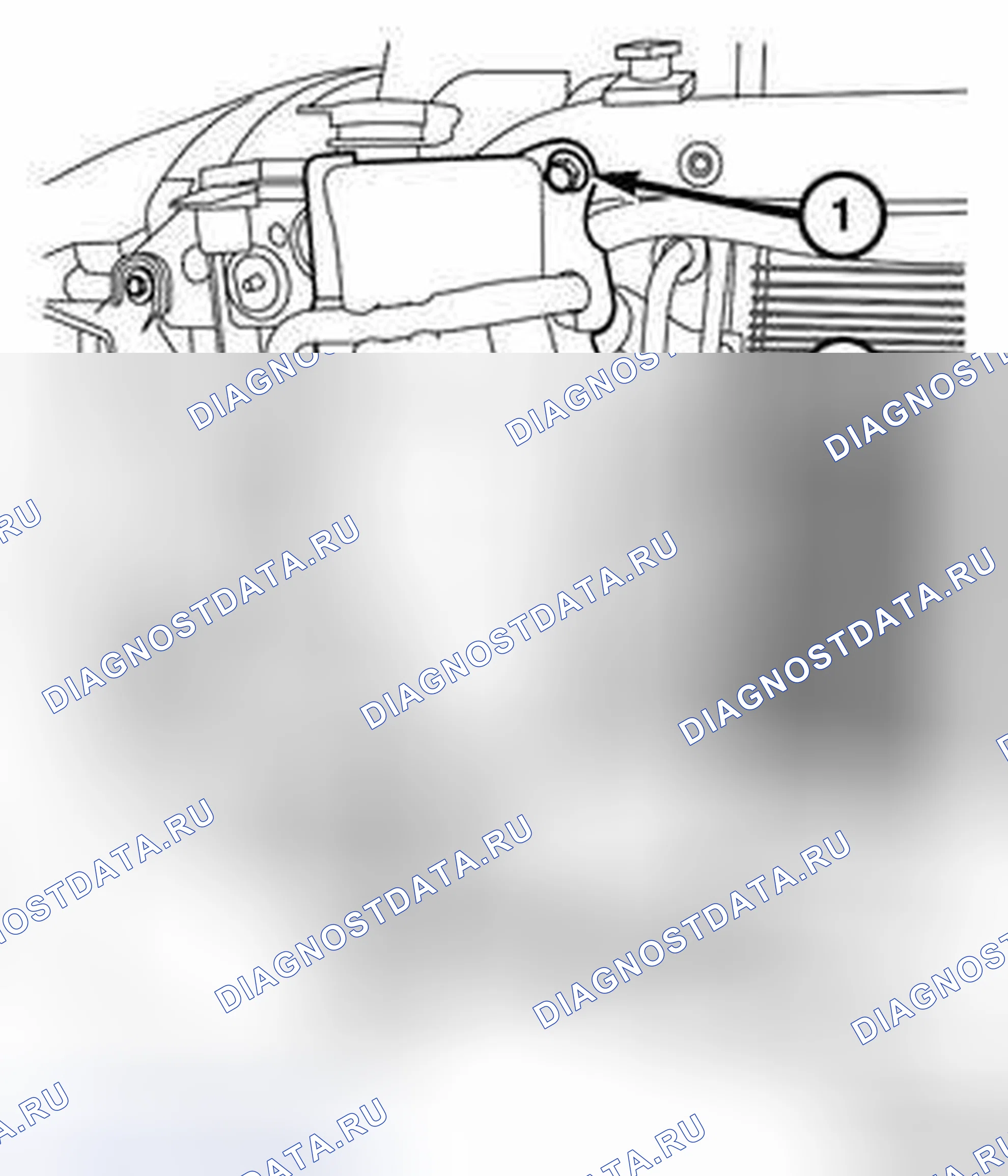 Рис. 1: ДЕМОНТАЖ. RAM 1500 IV