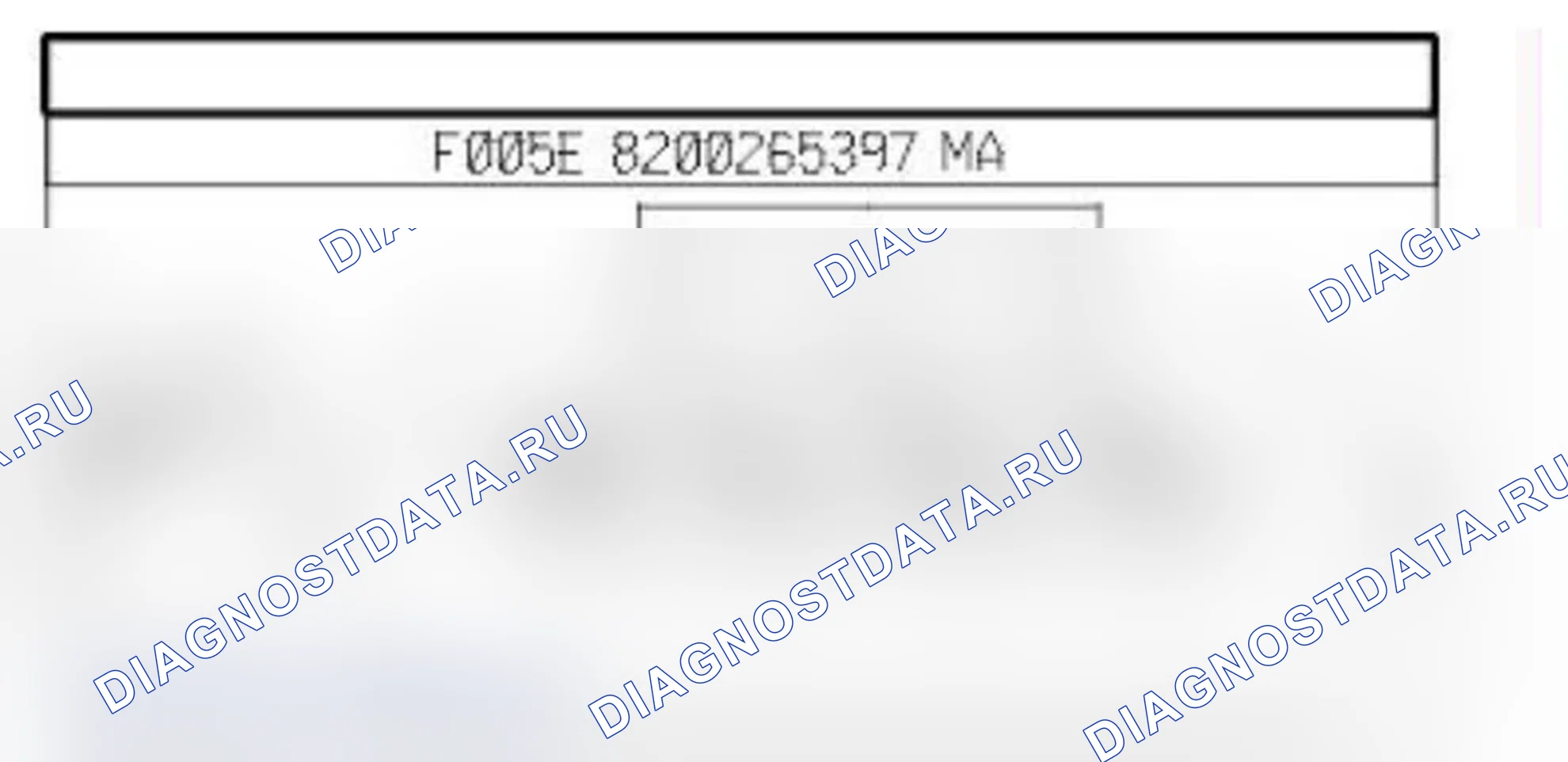 Распиновка разъёма 1322 — Замок двери задка. Renault Clio IV