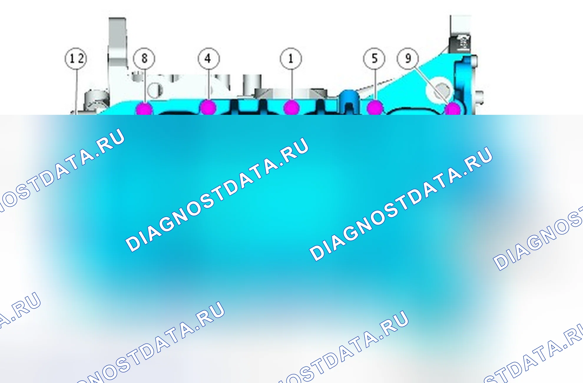Сборка двигателя. Ford Transit Connect II