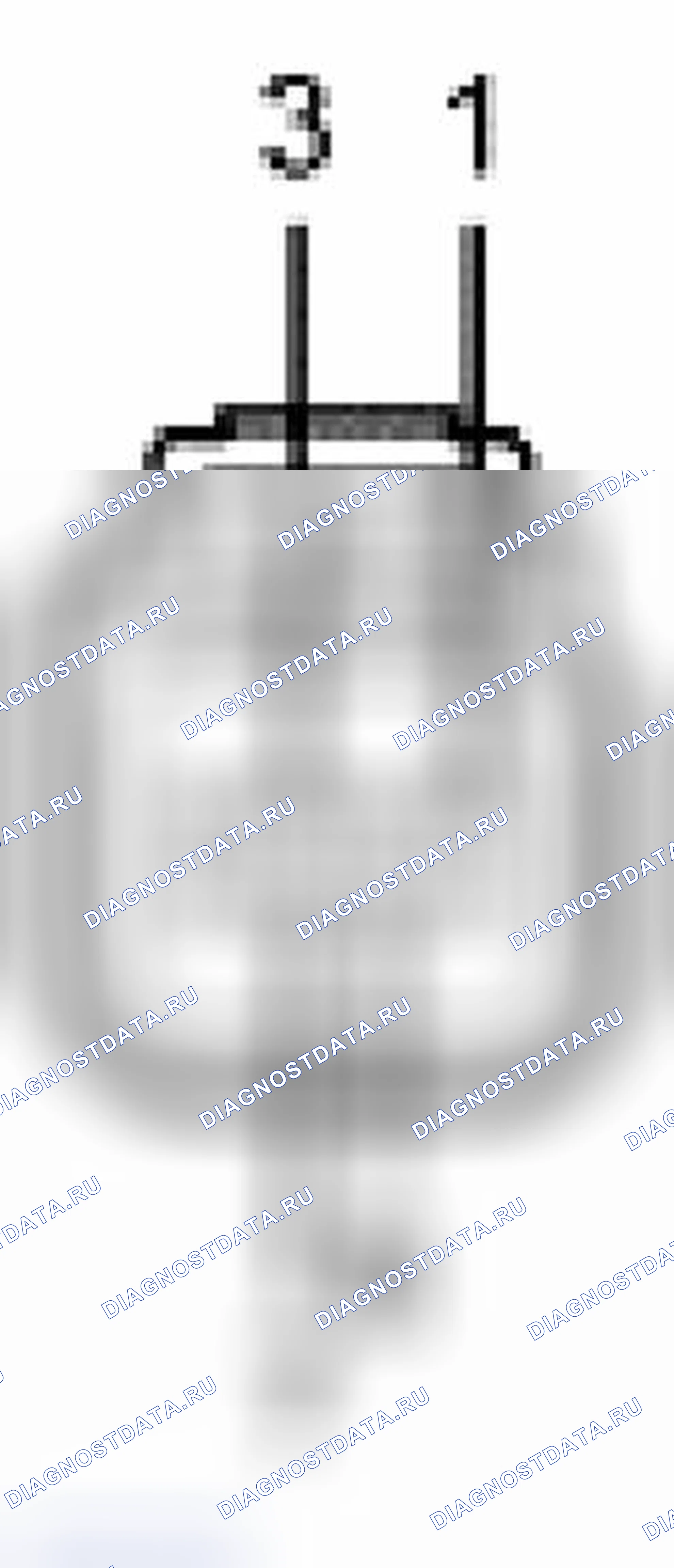 Рис. 58: Клавиатура для бесключевого доступа C500. Hyundai ix25 II