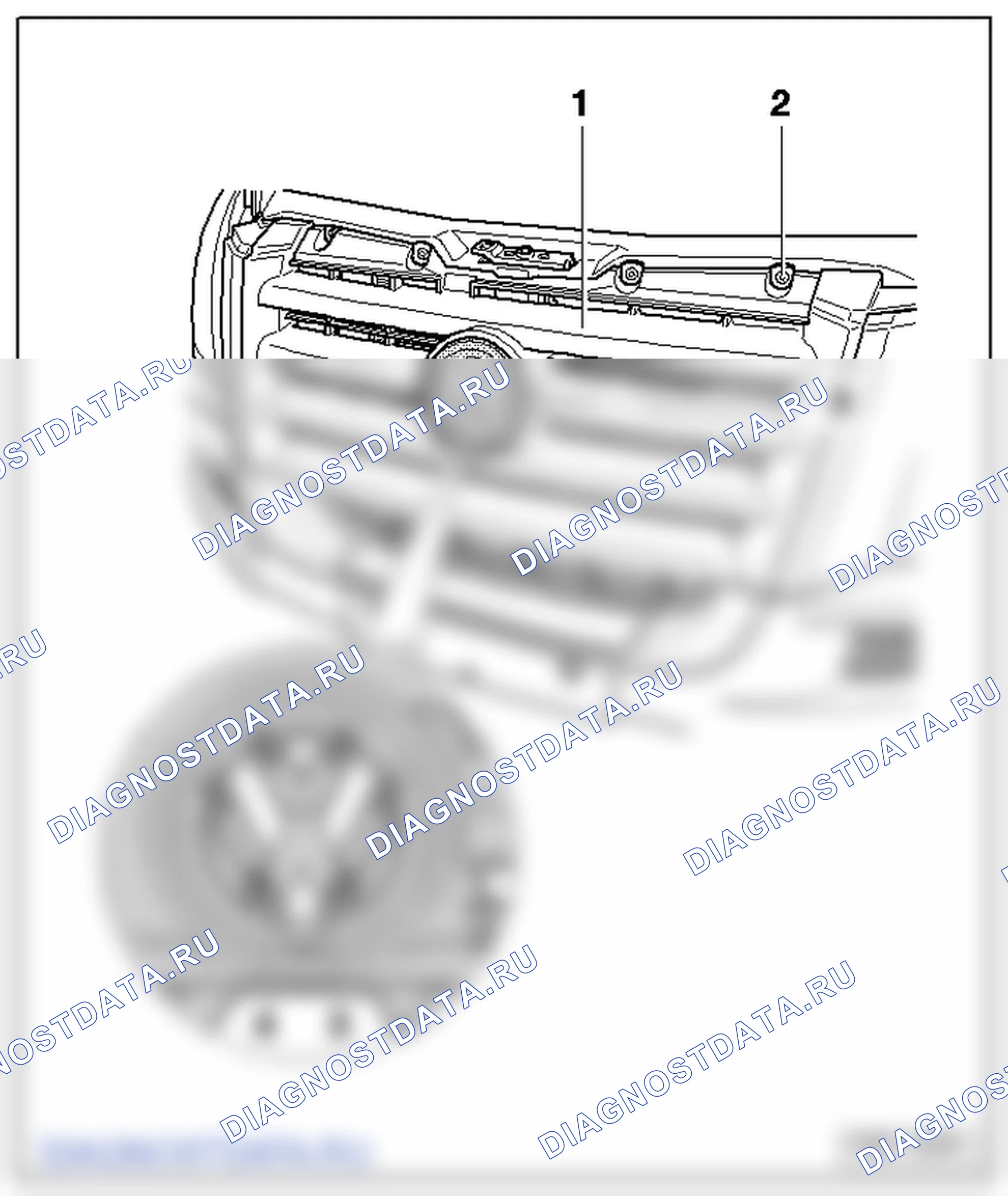 Декоративные детали. Volkswagen Crafter I