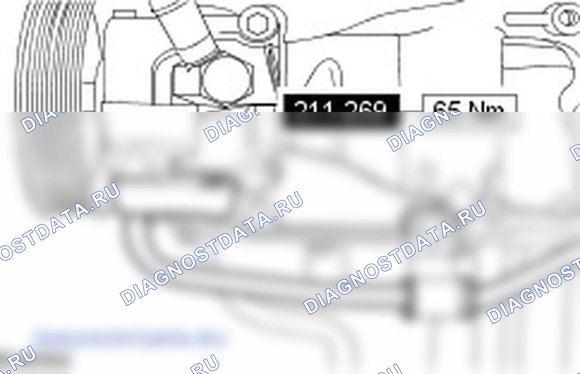 насос гидроусилителя руля — 1.25L Duratec-16V (Sigma)/1.4L Duratec-16V (Sigma)/1.6L Duratec-16V (Sigma), без опции: кондиционер: описание и работа. Ford C-MAX I рестайлинг