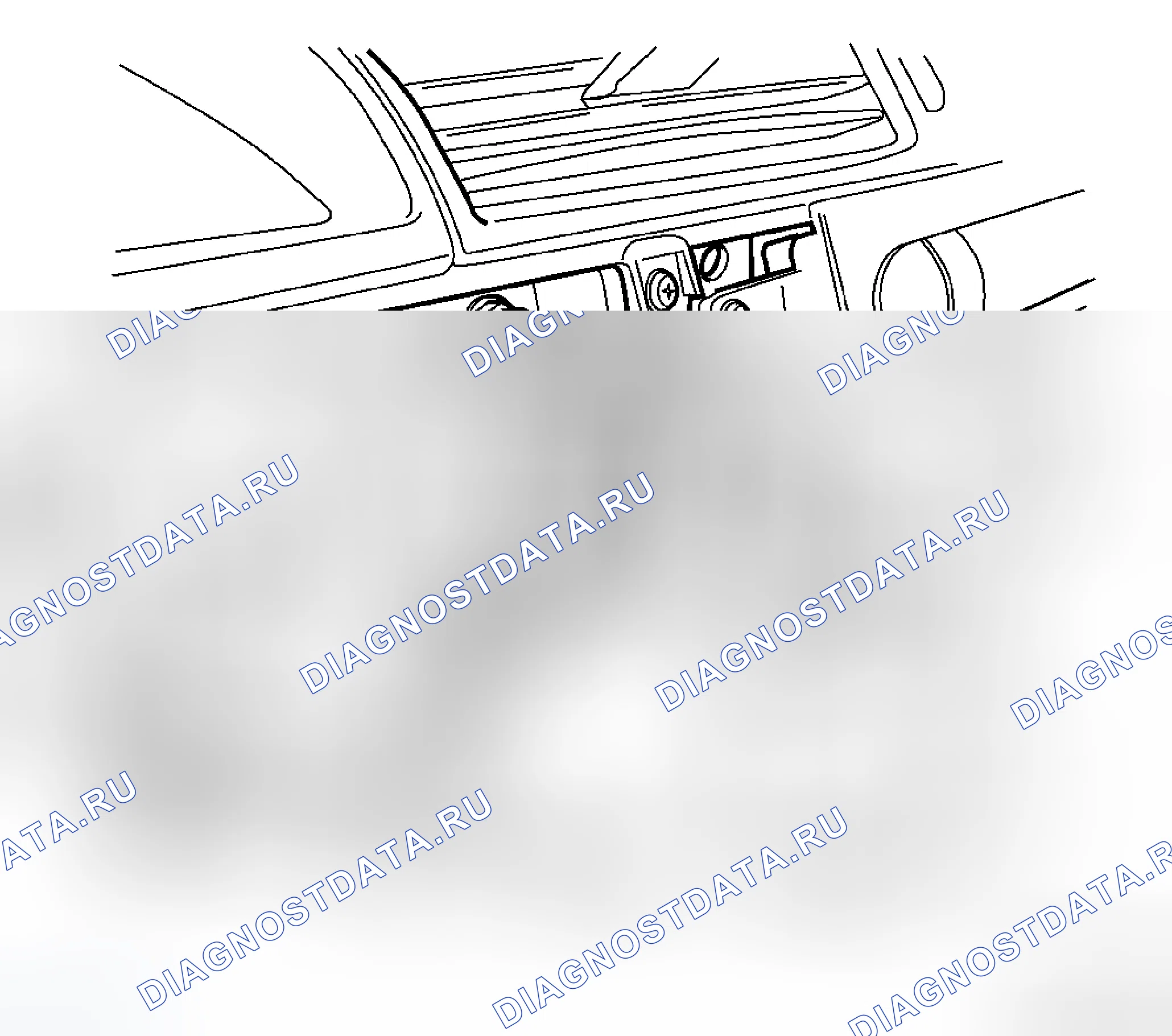 Рис. 8: ДЕМОНТАЖ. Chrysler Pacifica CS