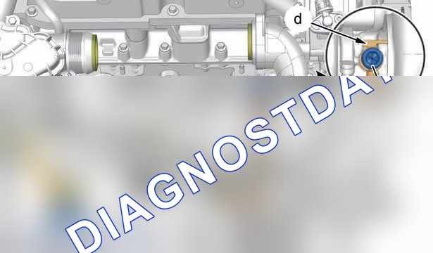 Снятие - Установка: турбокомпрессор — b1hg1pzd. Peugeot 2008 I