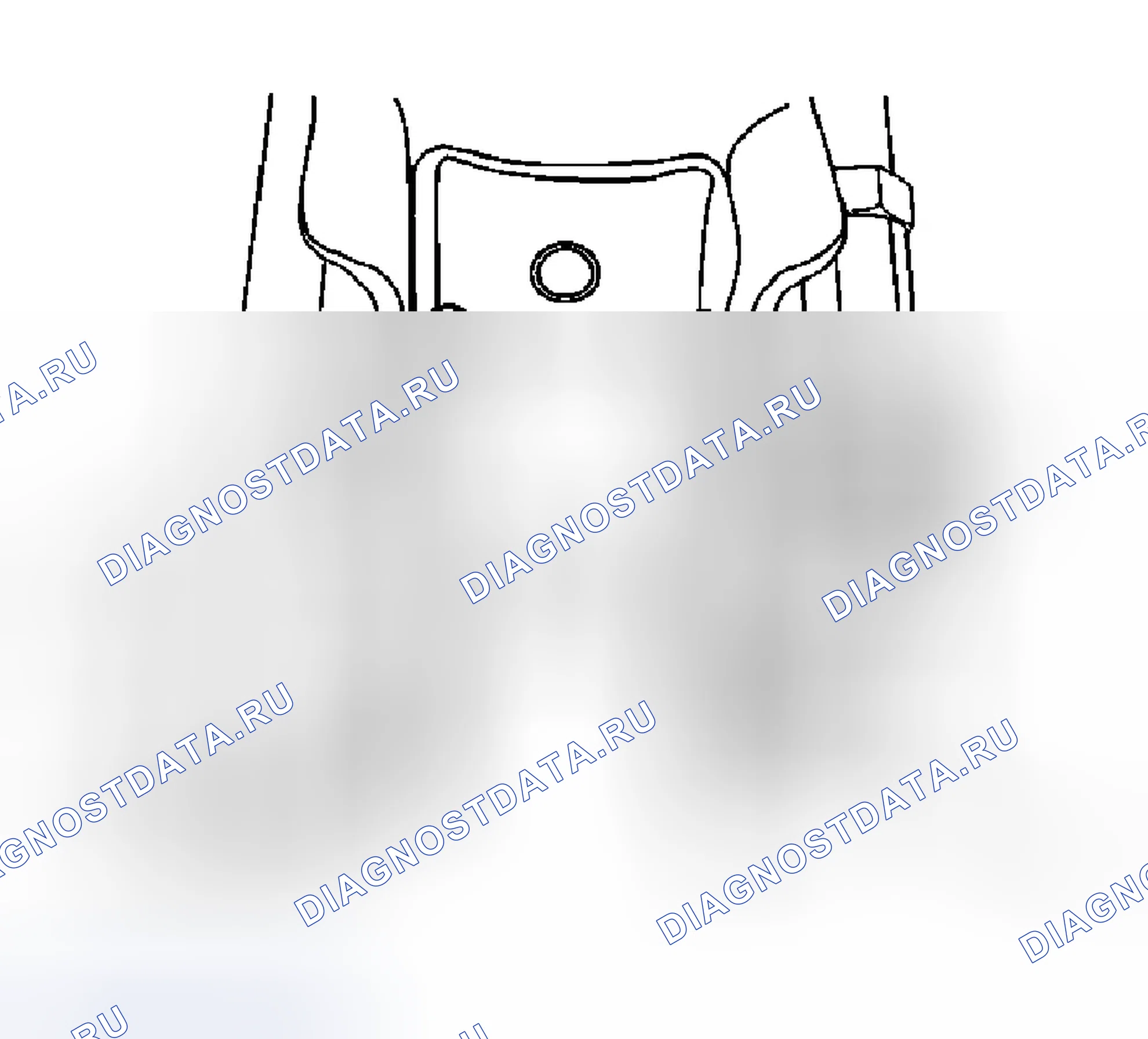 Рис. 3: Порядок демонтажа. Chevrolet Impala VIII