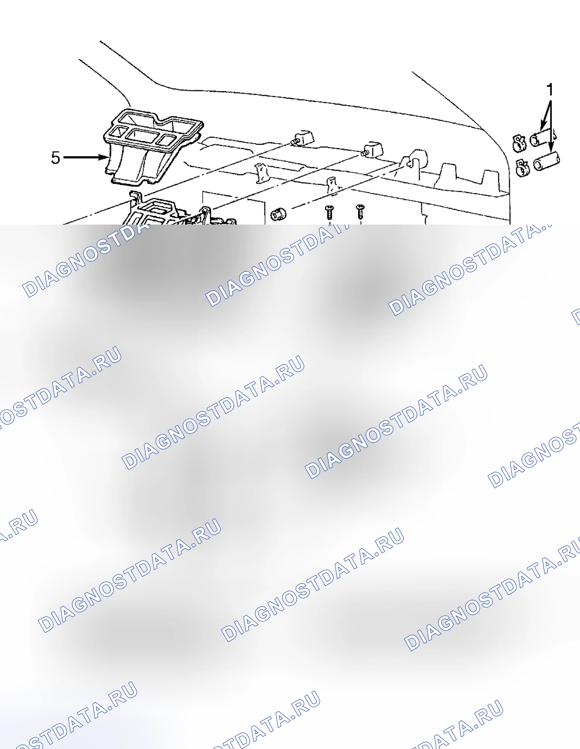 Рис. 3: Демонтаж и монтаж. Mitsubishi Mirage IV