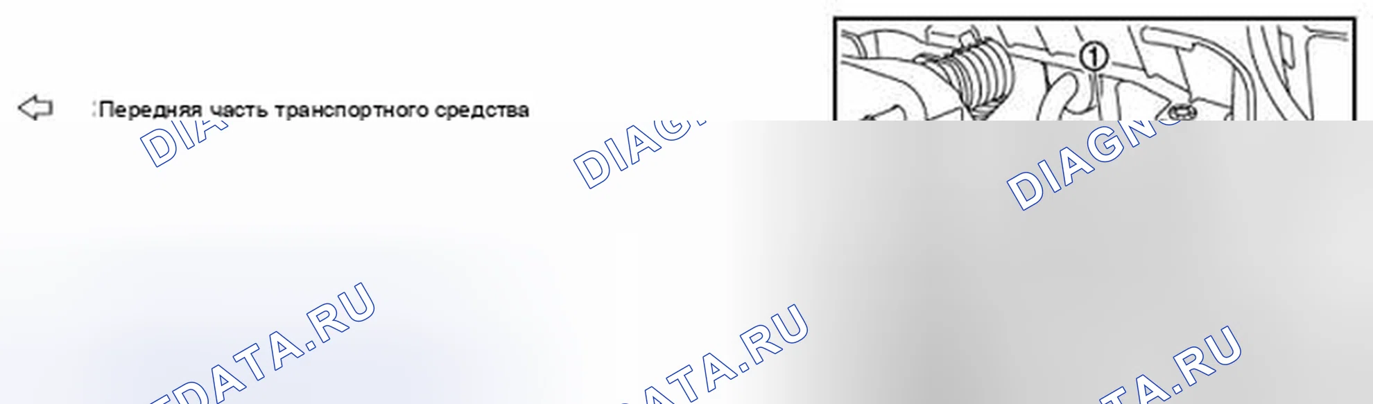 Рис. 35: ОХЛАЖДАЮЩАЯ ЖИДКОСТЬ ДВИГАТЕЛЯ: Промывка. Infiniti FX35 II рестайлинг