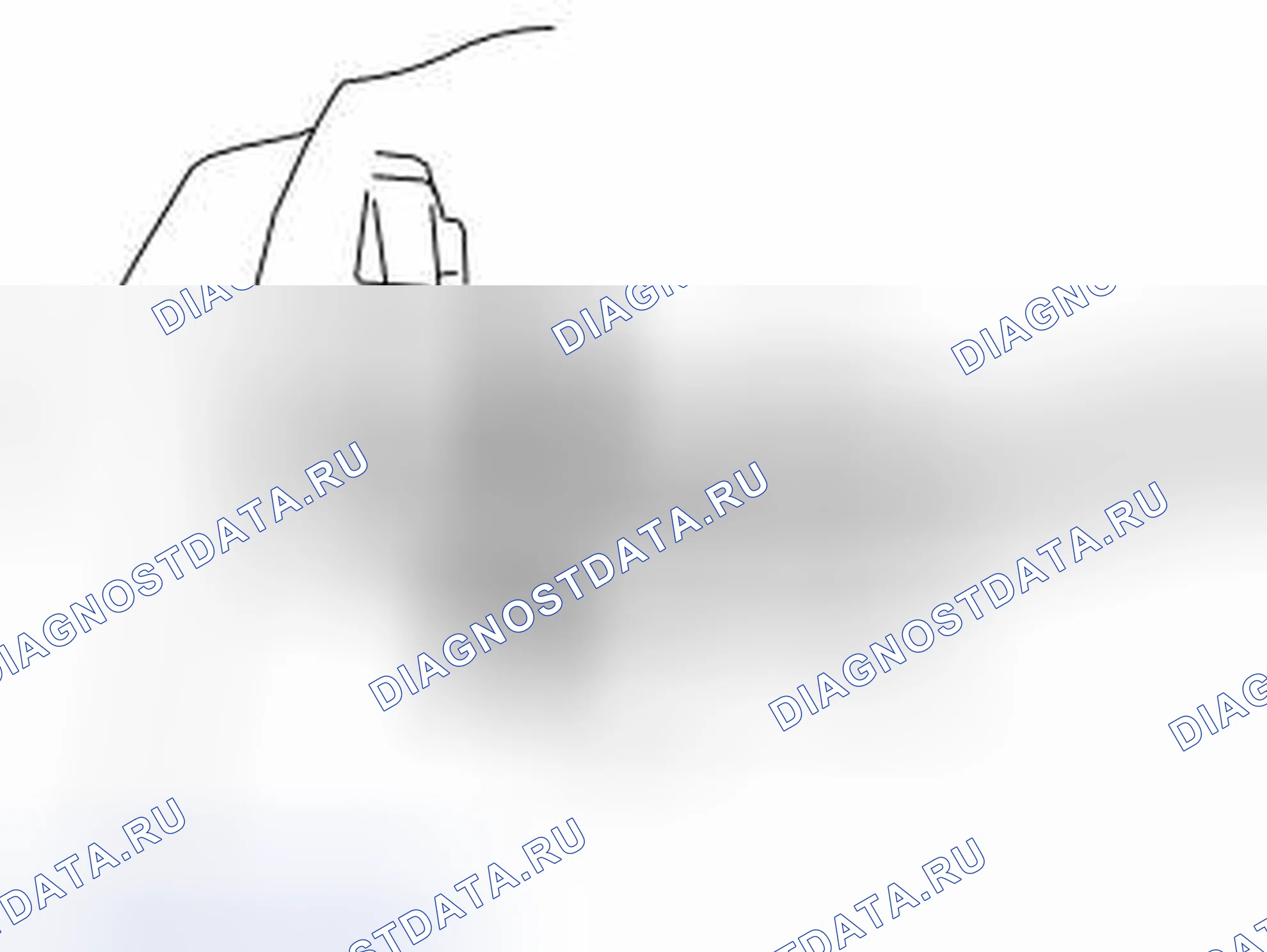 Рис. 71: Установка светодиода в центральной консоли. Volvo V70 II