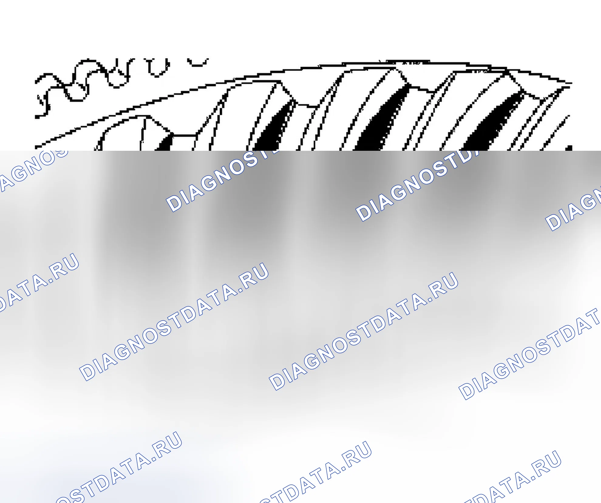 Рис. 44: Общая ошибка шаблона. Ford Escape I