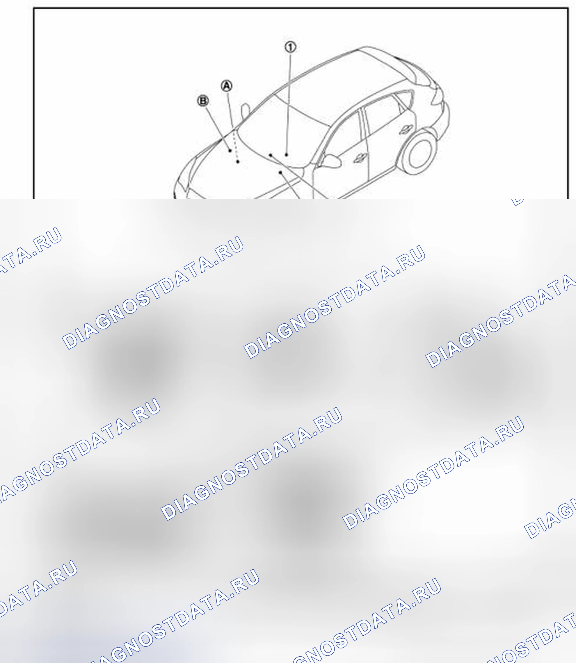 Рис. 4: Расположение компонентов. Infiniti EX37 I