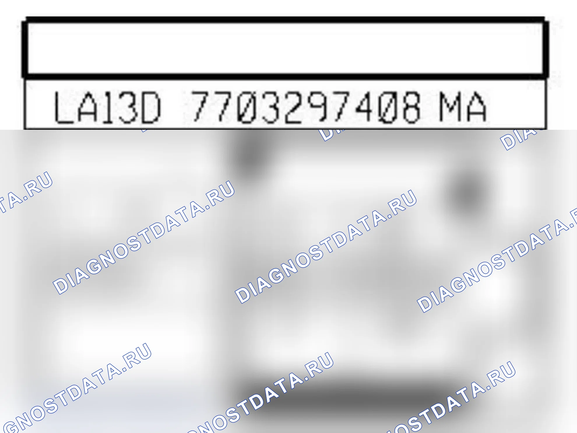 Распиновка разъёма R354 — Соед. разъем жгута провод. салона и доп. жгута провод. системы подушек безоп.. Renault Espace IV