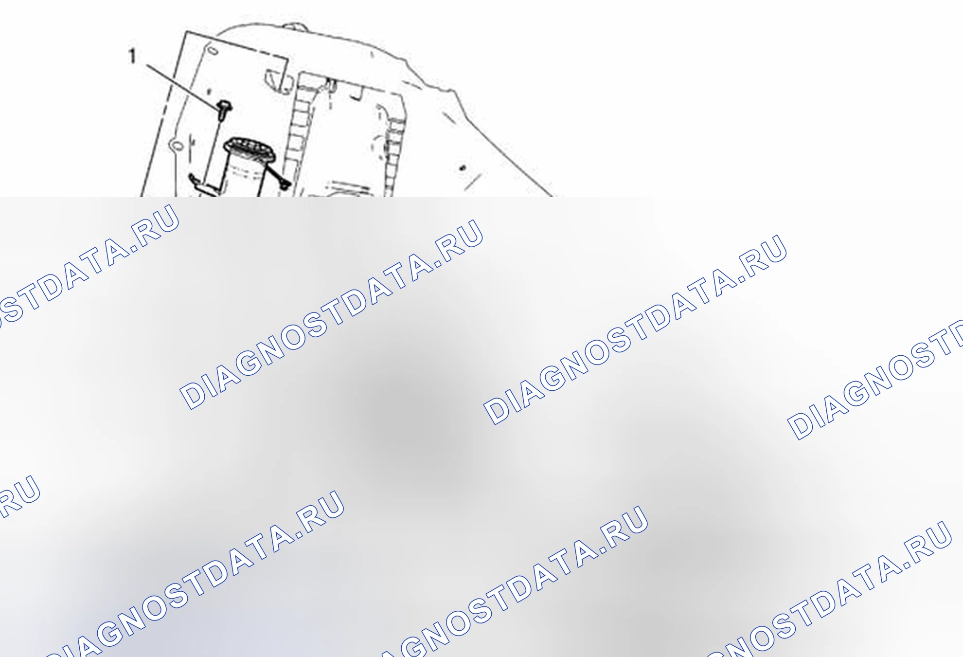 Рис. 49: Замена наливной трубы топливного бака. Chevrolet Cruze I рестайлинг
